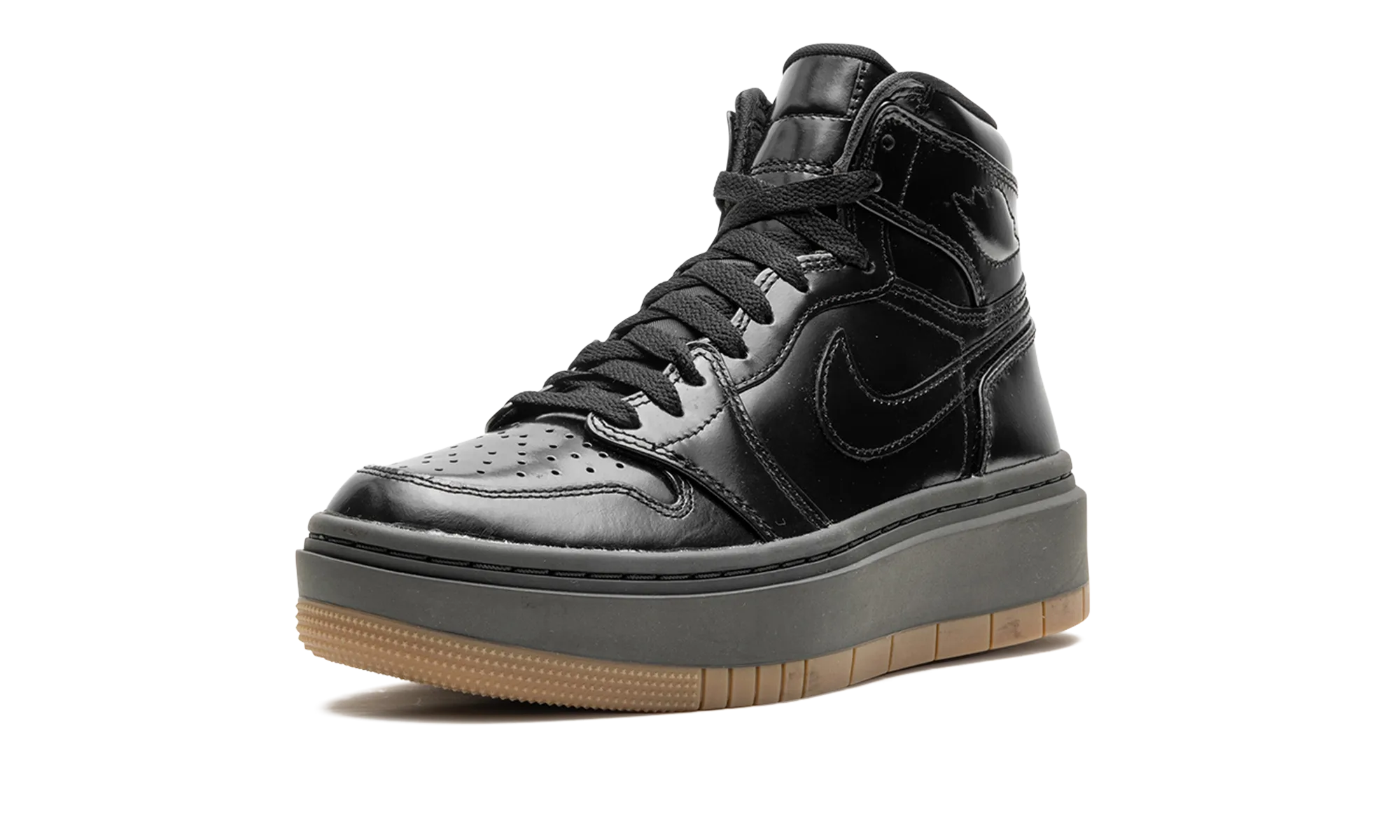AIR JORDAN 1 HIGH ELEVATE WMNS "Black / Gum" Street Active Versatile use
