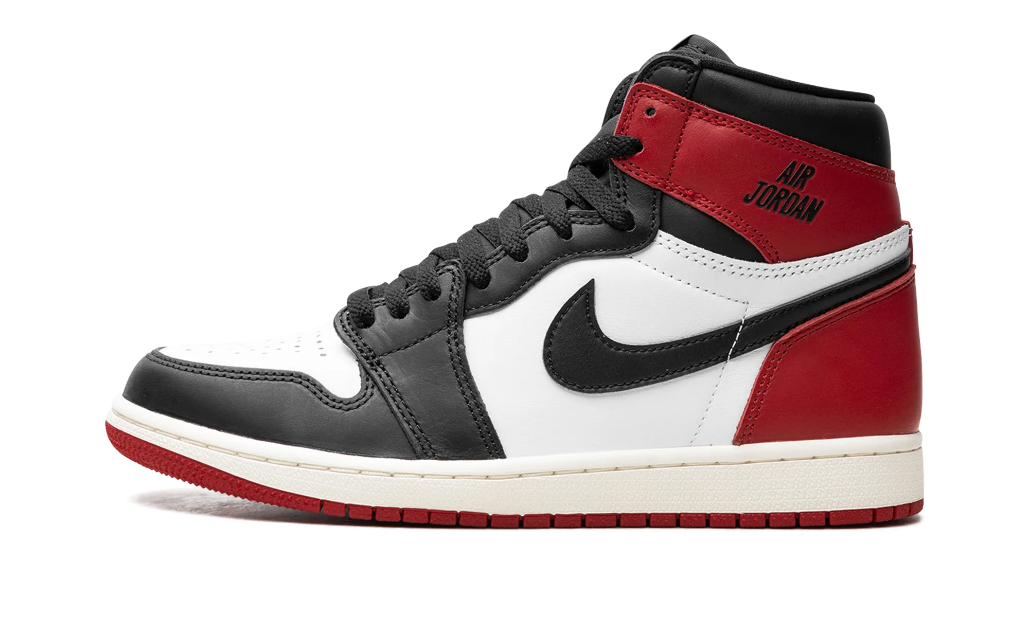Air Jordan 1 High OG "Black Toe Reimagined" Reflective Detail