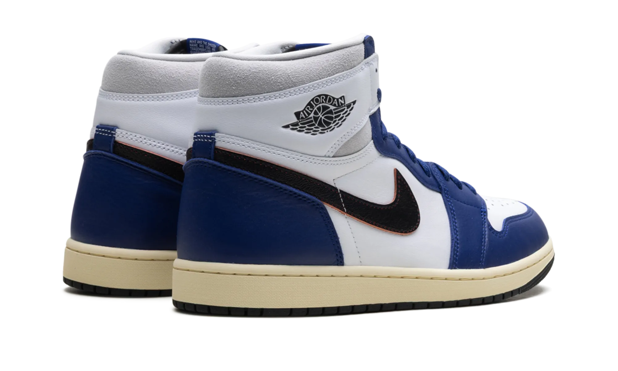 Air Jordan 1 High OG Rare Air "Deep Royal Blue" Waffle Traction Outsole