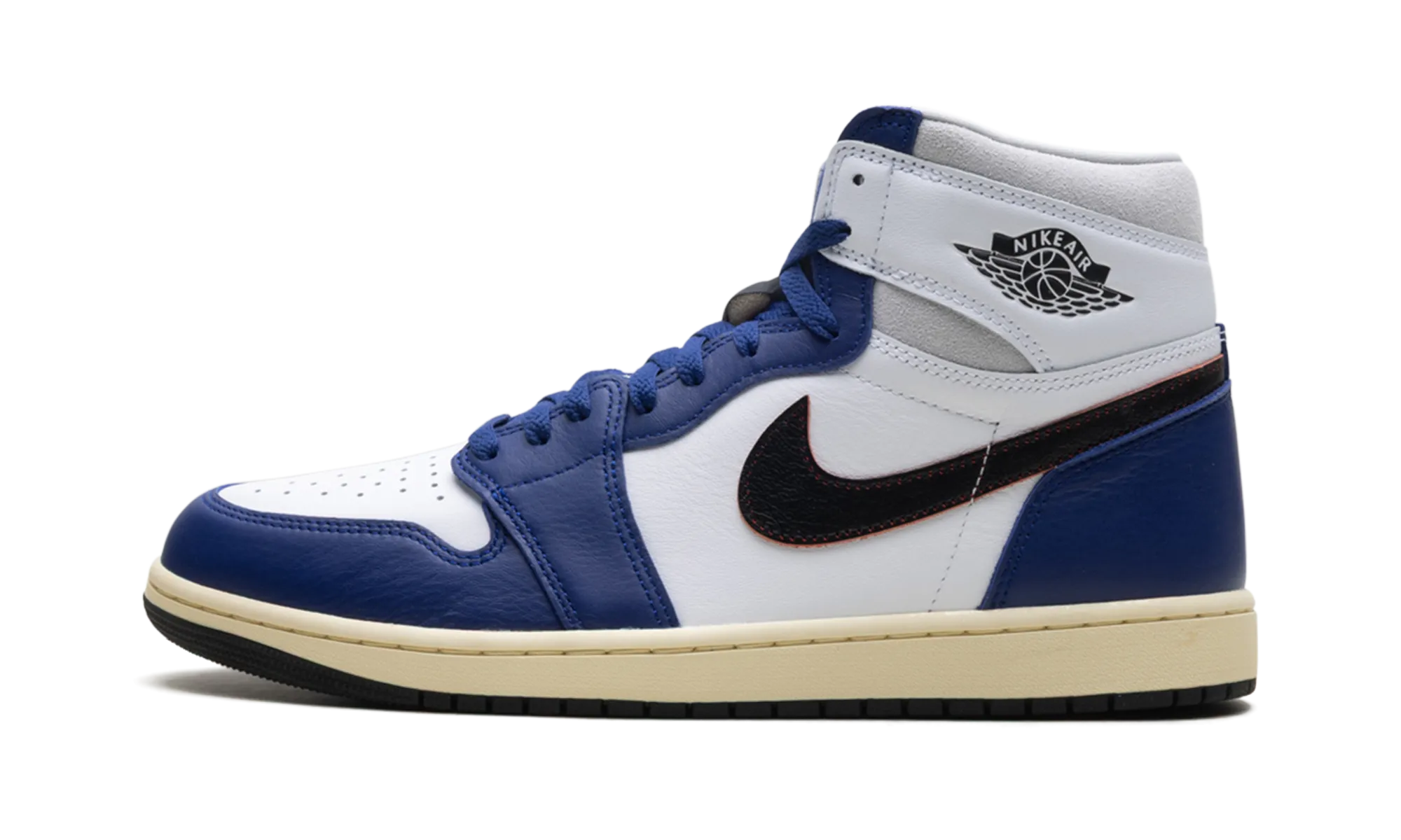 Elastic Lace System Air Jordan 1 High OG Rare Air "Deep Royal Blue"