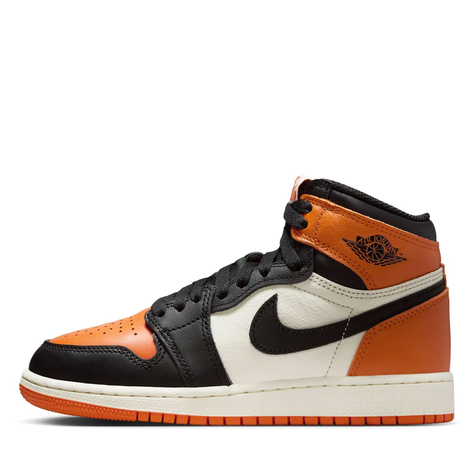 Air Jordan 1 High OG 'Shattered Backboard' (GS) - Black/Starfish GoodGrip
