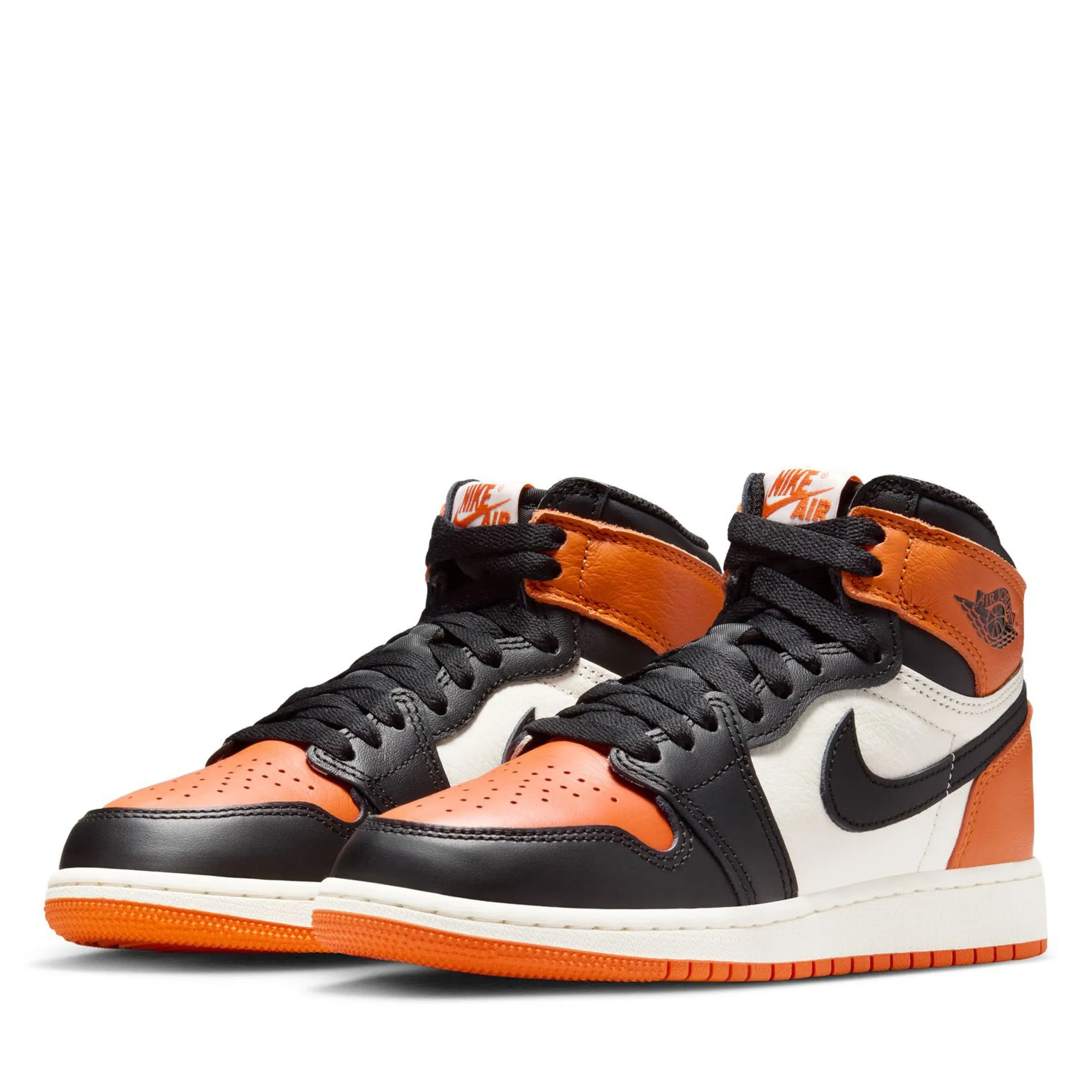 Everyday Pace Quick Boost Air Jordan 1 High OG 'Shattered Backboard' (GS) - Black/Starfish