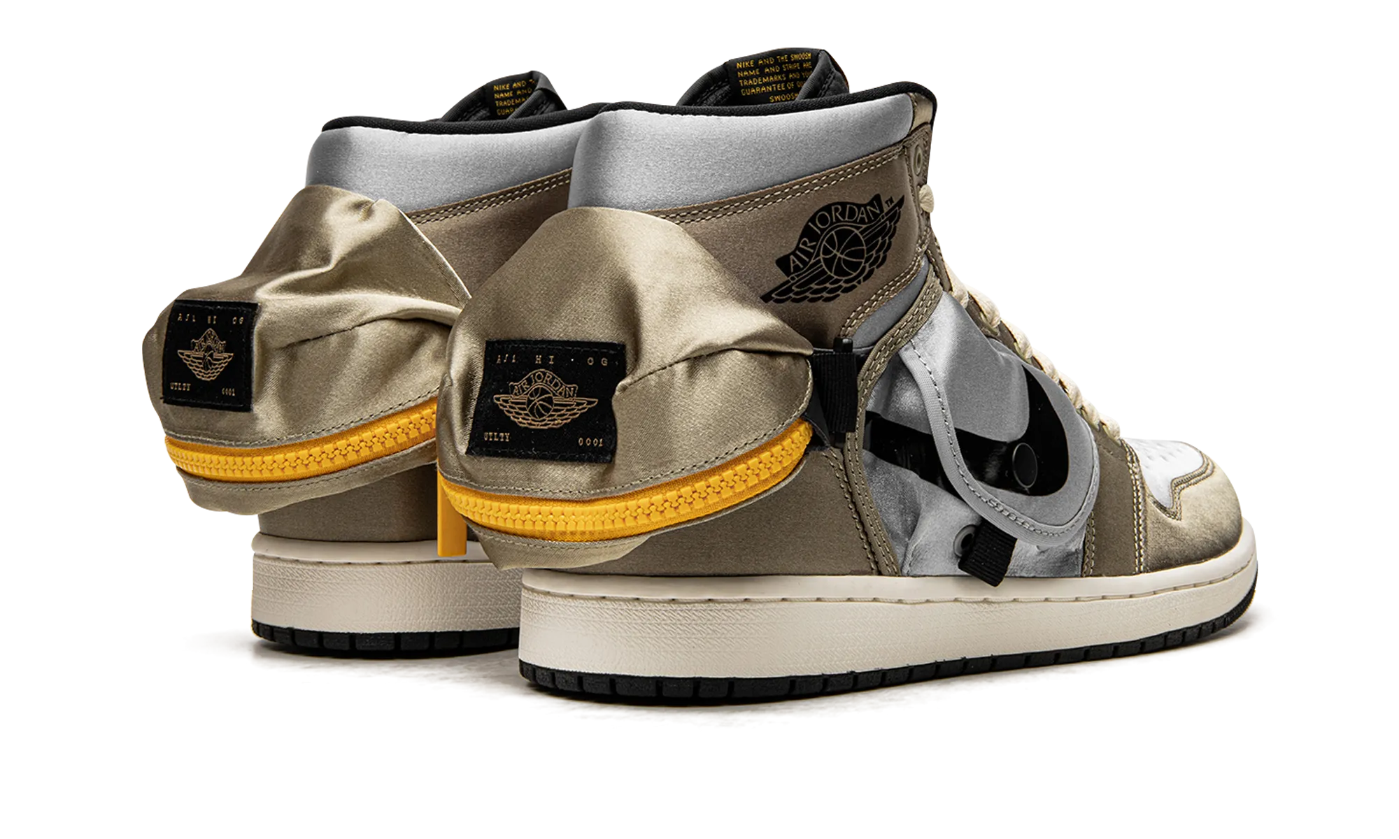 Air Jordan 1 High SP Utility "Neutral Olive" Heel Pad