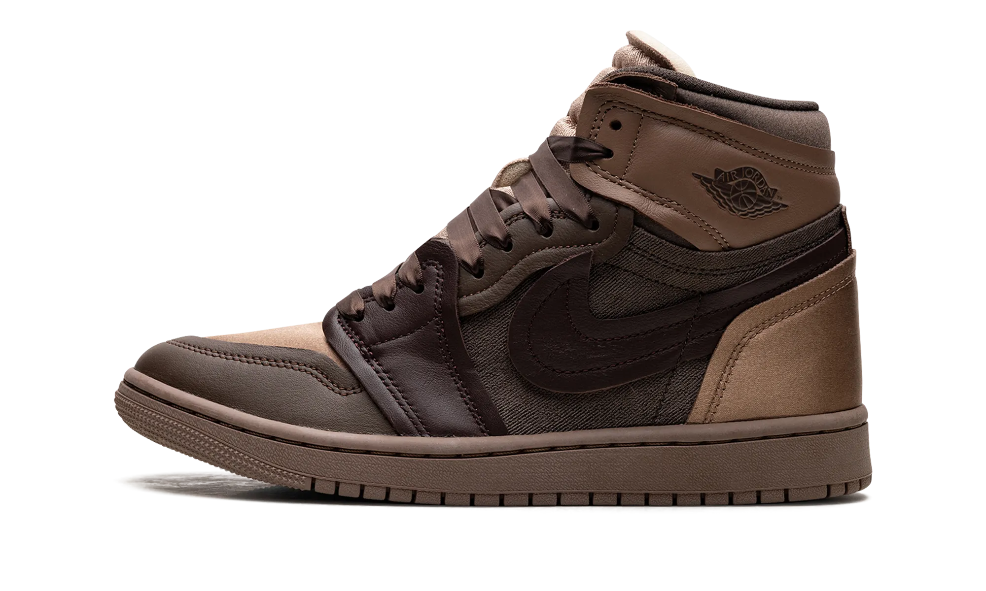 Daily Fashion Light frame Air Jordan 1 High WMNS "Method of Make Archaeo Brown"
