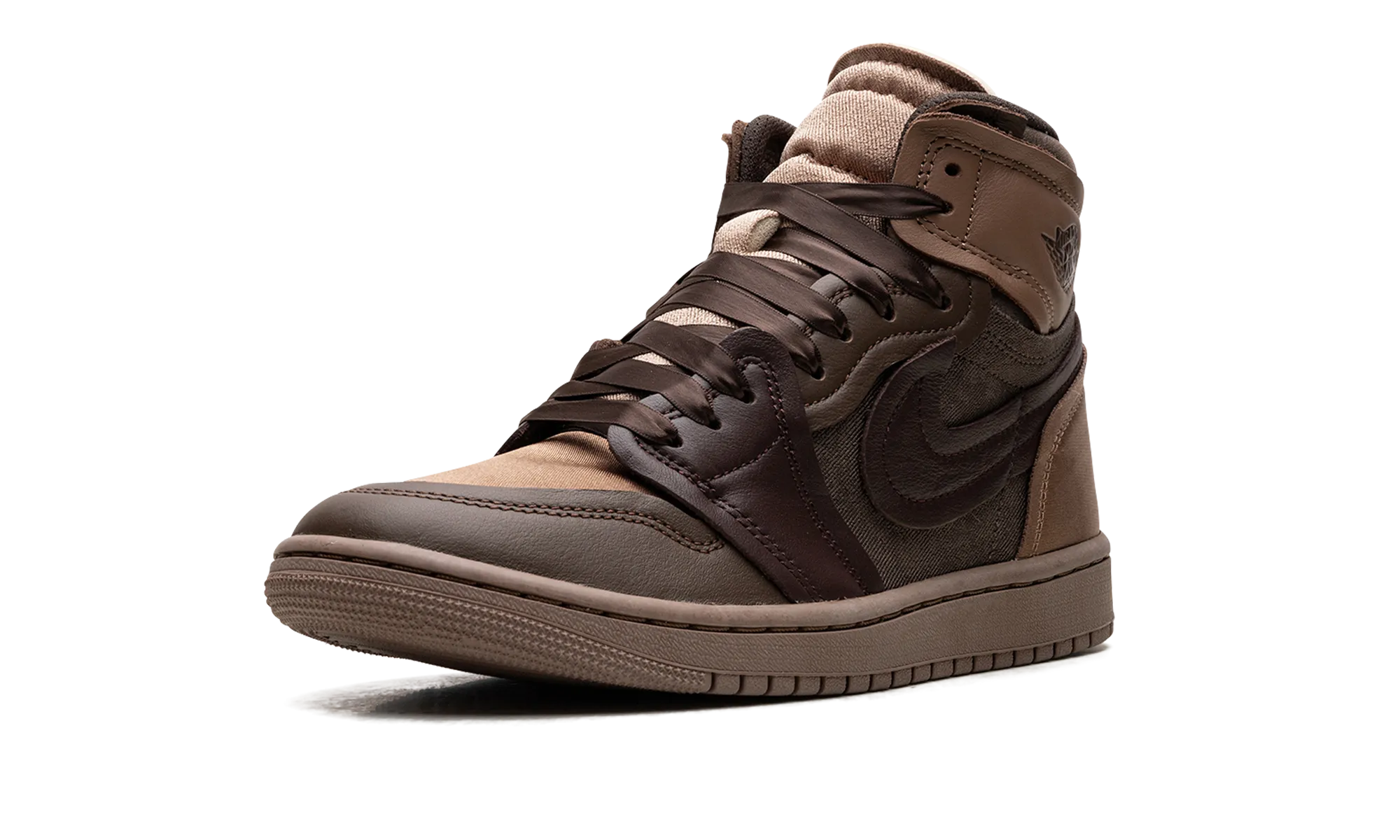 Strong Cushion Air Jordan 1 High WMNS "Method of Make Archaeo Brown"