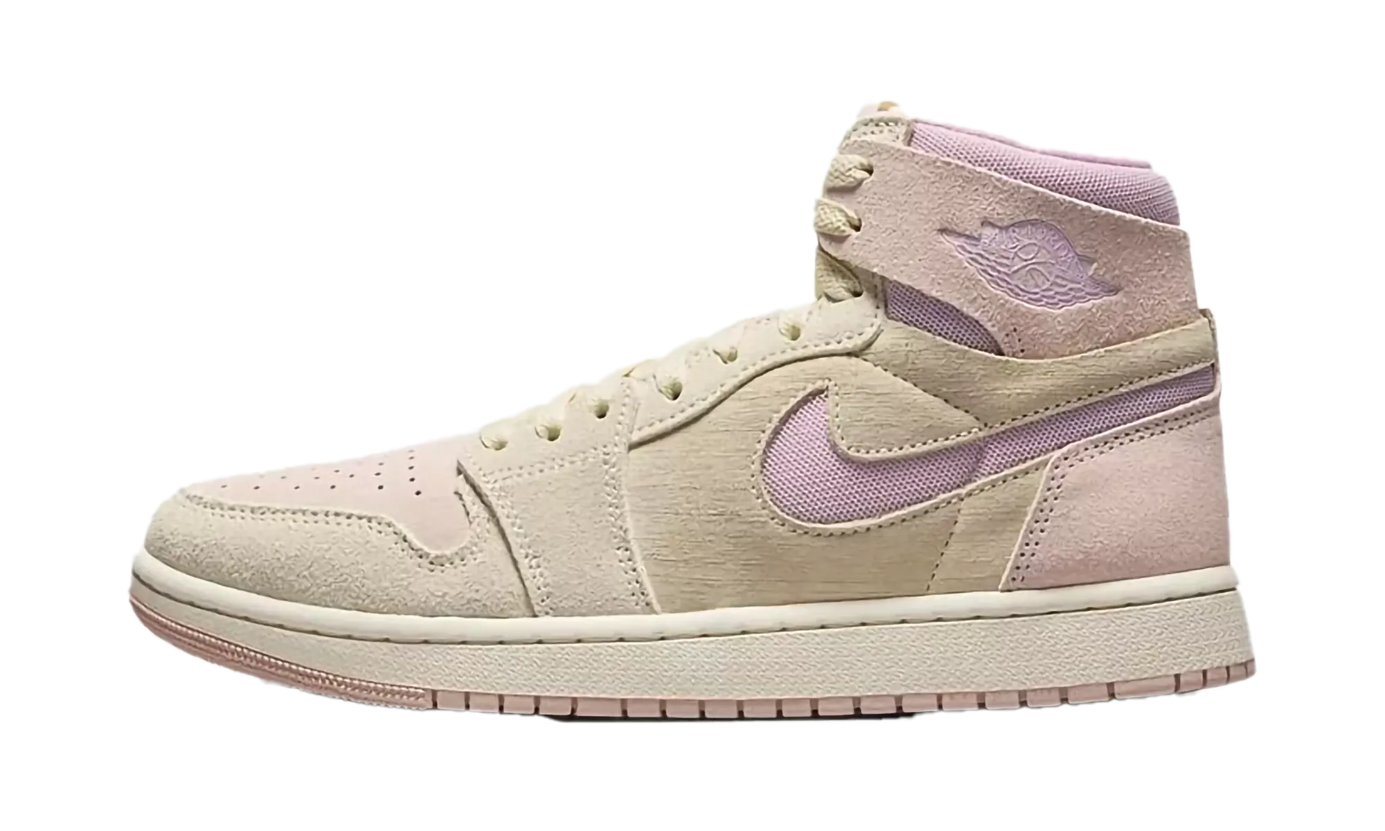 All-Round Wear Air Jordan 1 High Zoom Air CMFT 2 WMNS "Muslin Plum Chalk"