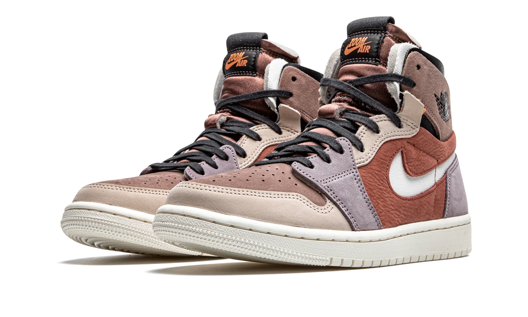 AIR JORDAN 1 HIGH ZOOM CM WMNS "Canyon Rust" Textured Outsole Pattern Eco Friendly Dyeing