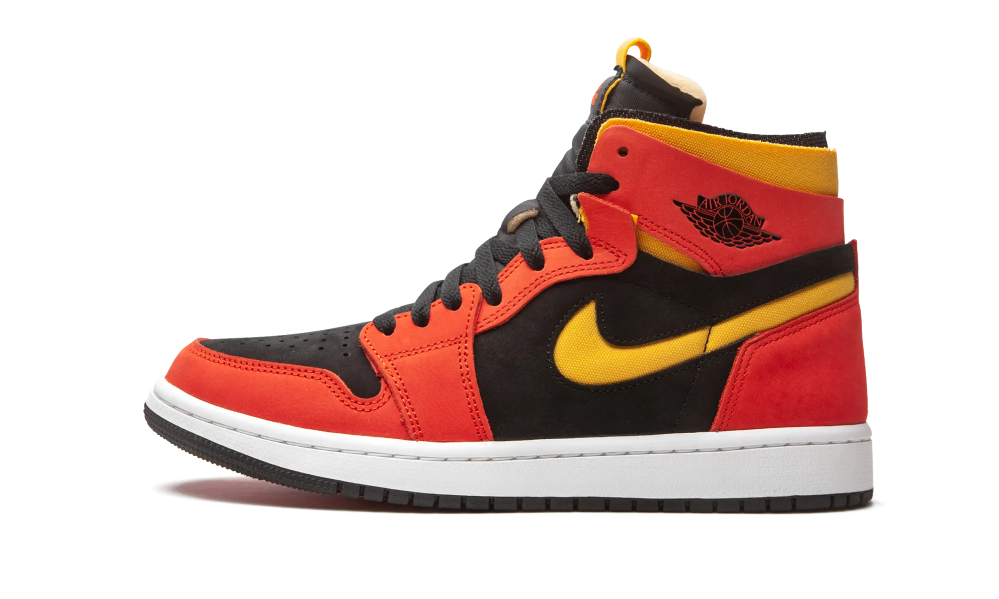 Air Jordan 1 High Zoom CMFT "Chile Red" Smooth Walk Long Walk
