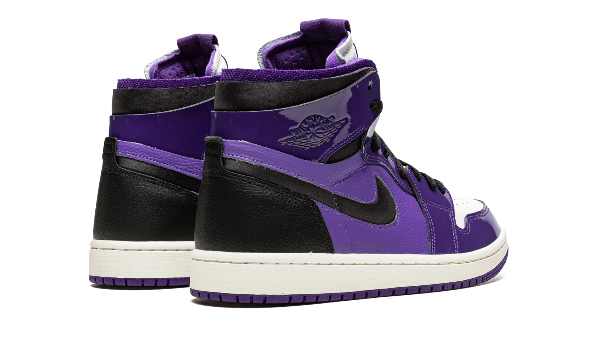 AIR JORDAN 1 HIGH ZOOM CMFT WMNS "Purple Patent" Thermoforming Technology
