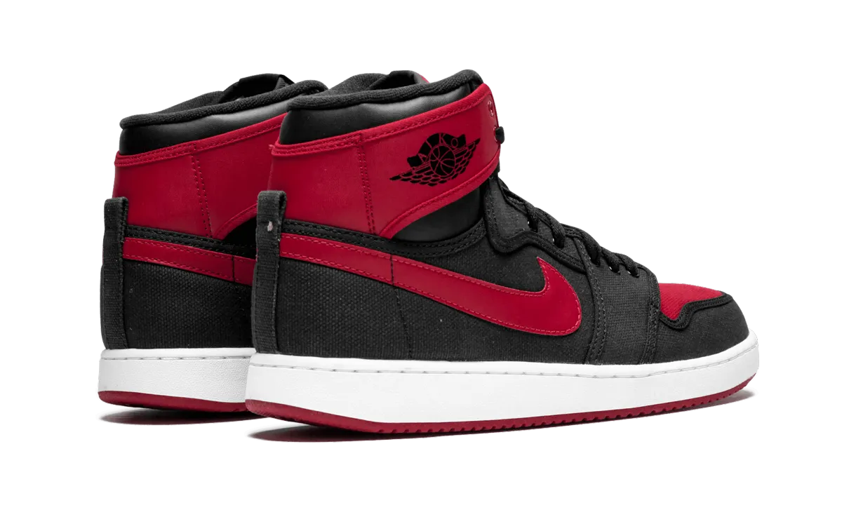 Low Profile Silhouette Maximum Stability Air Jordan 1 KO High OG "Bred"
