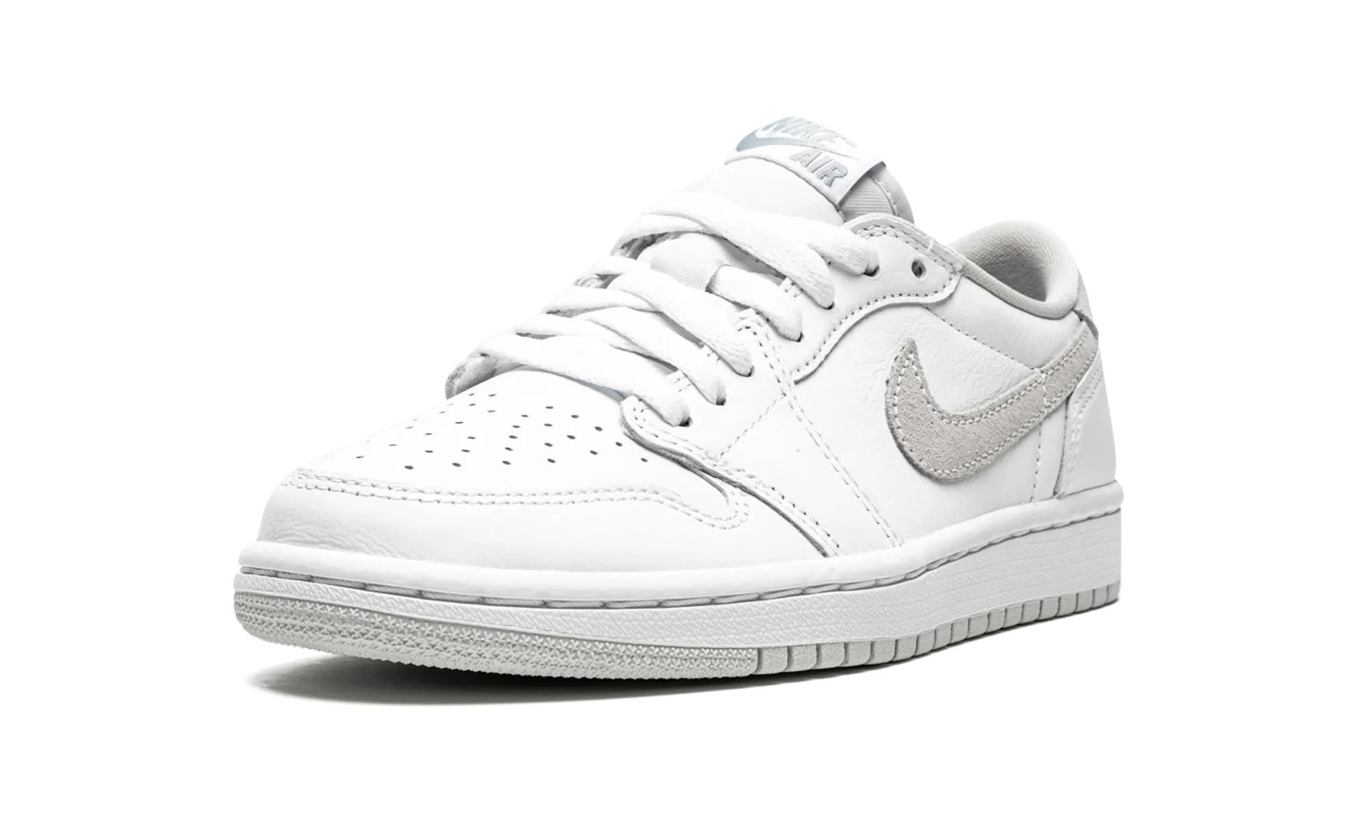 AIR JORDAN 1 LO OG WMNS "Neutral Grey" Ankle Collaboration Light Flex