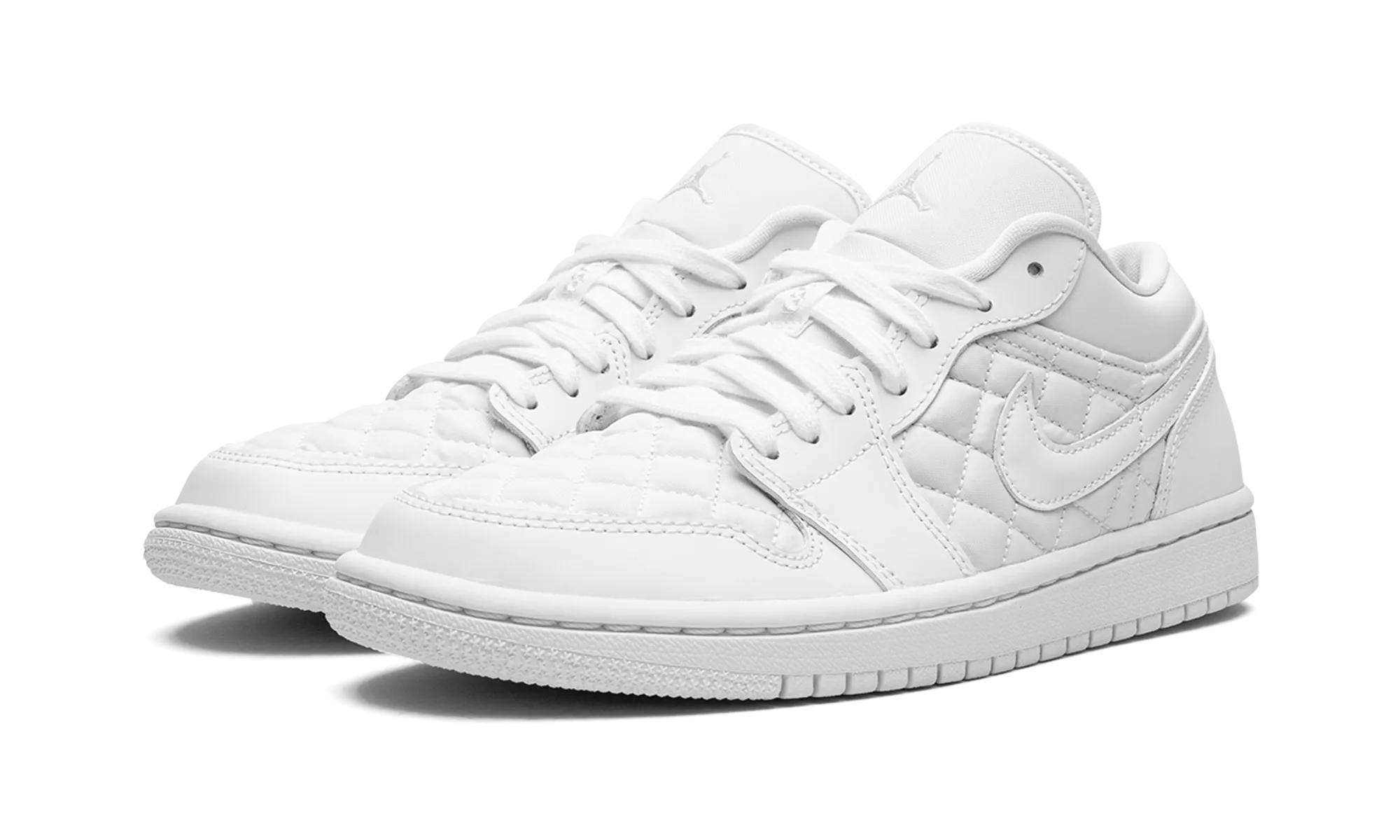 Adaptive design Cushioned Step AIR JORDAN 1 LO QUILTED WMNS "Quilted White"