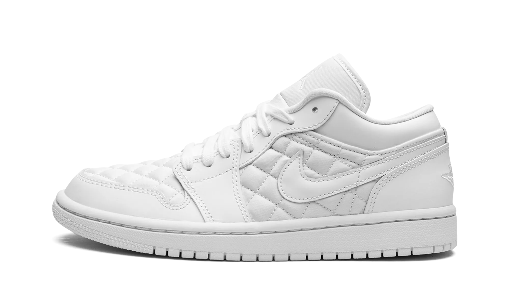Street Casual AIR JORDAN 1 LO QUILTED WMNS "Quilted White"