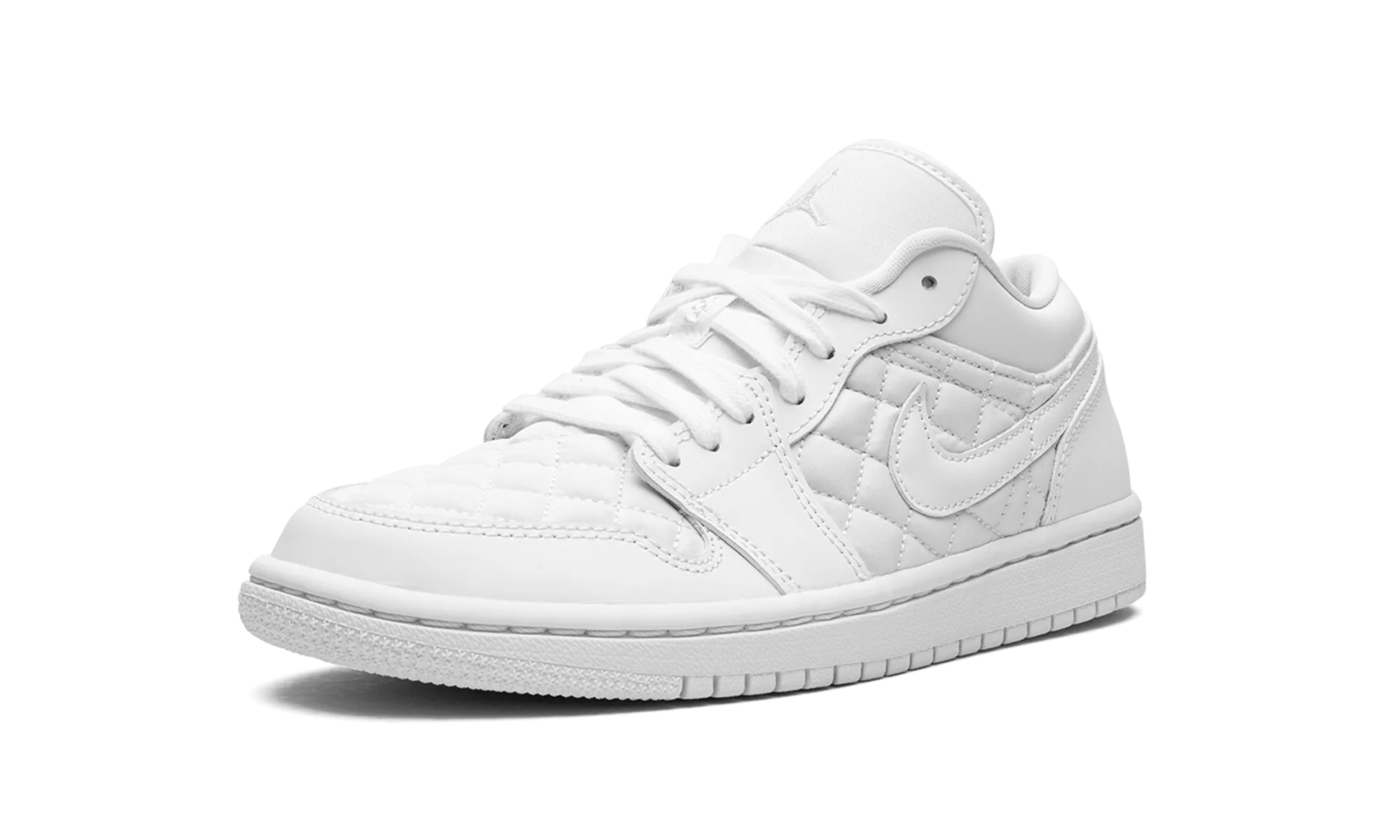 Smooth Surface AIR JORDAN 1 LO QUILTED WMNS "Quilted White"