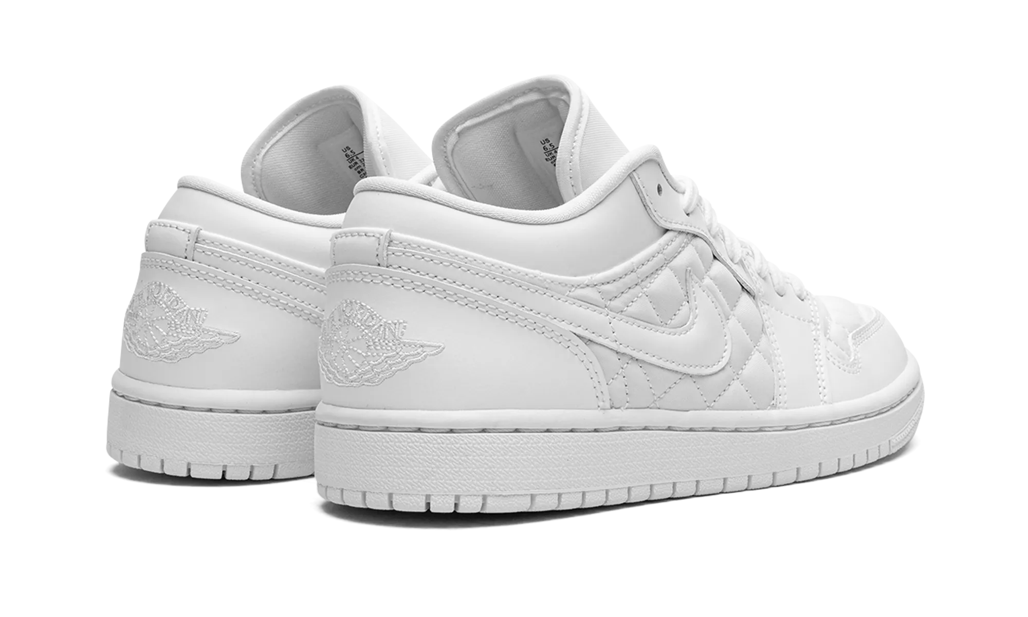 AIR JORDAN 1 LO QUILTED WMNS "Quilted White" Responsive Ride Experience