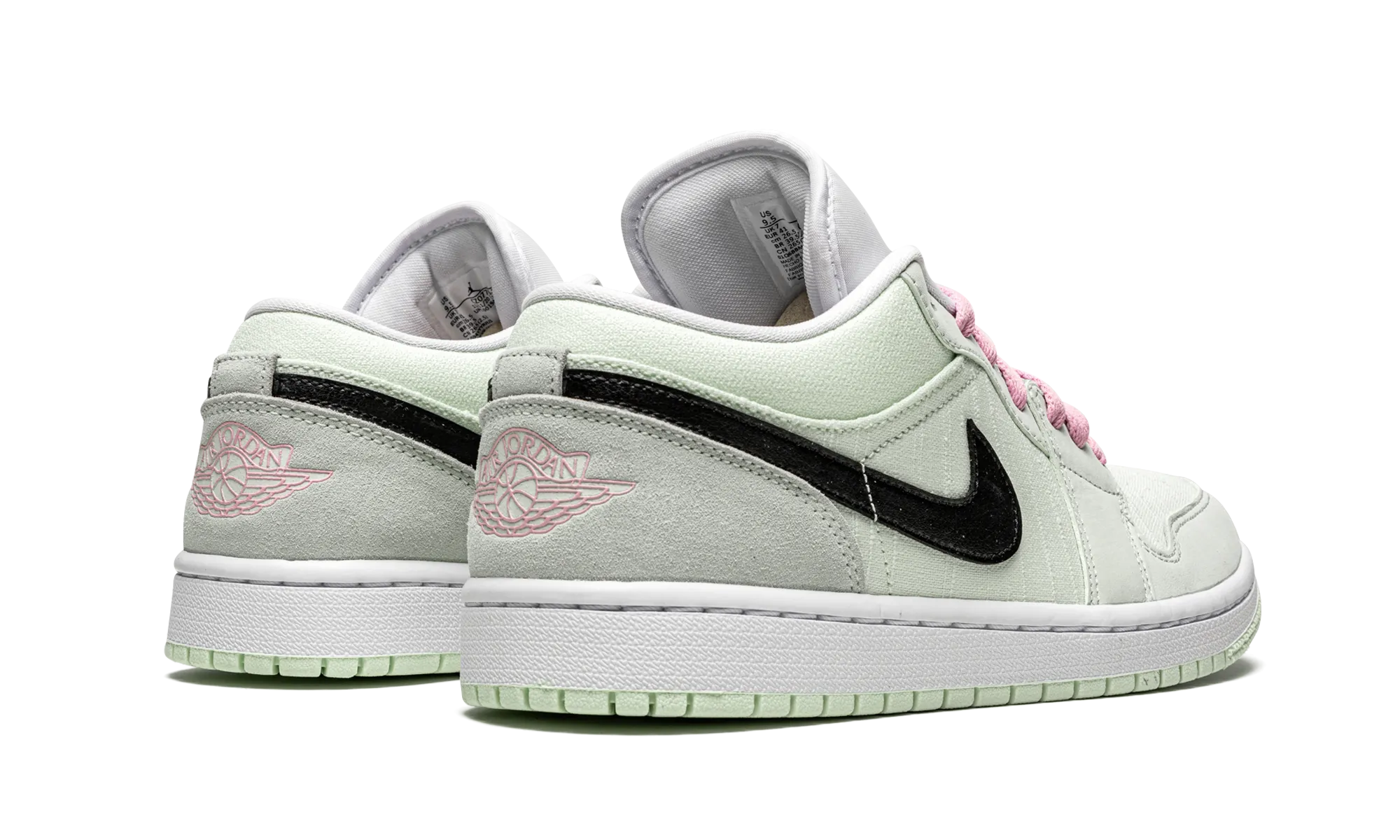 Extended Width Options Responsive Gear AIR JORDAN 1 LO SE WMNS "Barely Green"