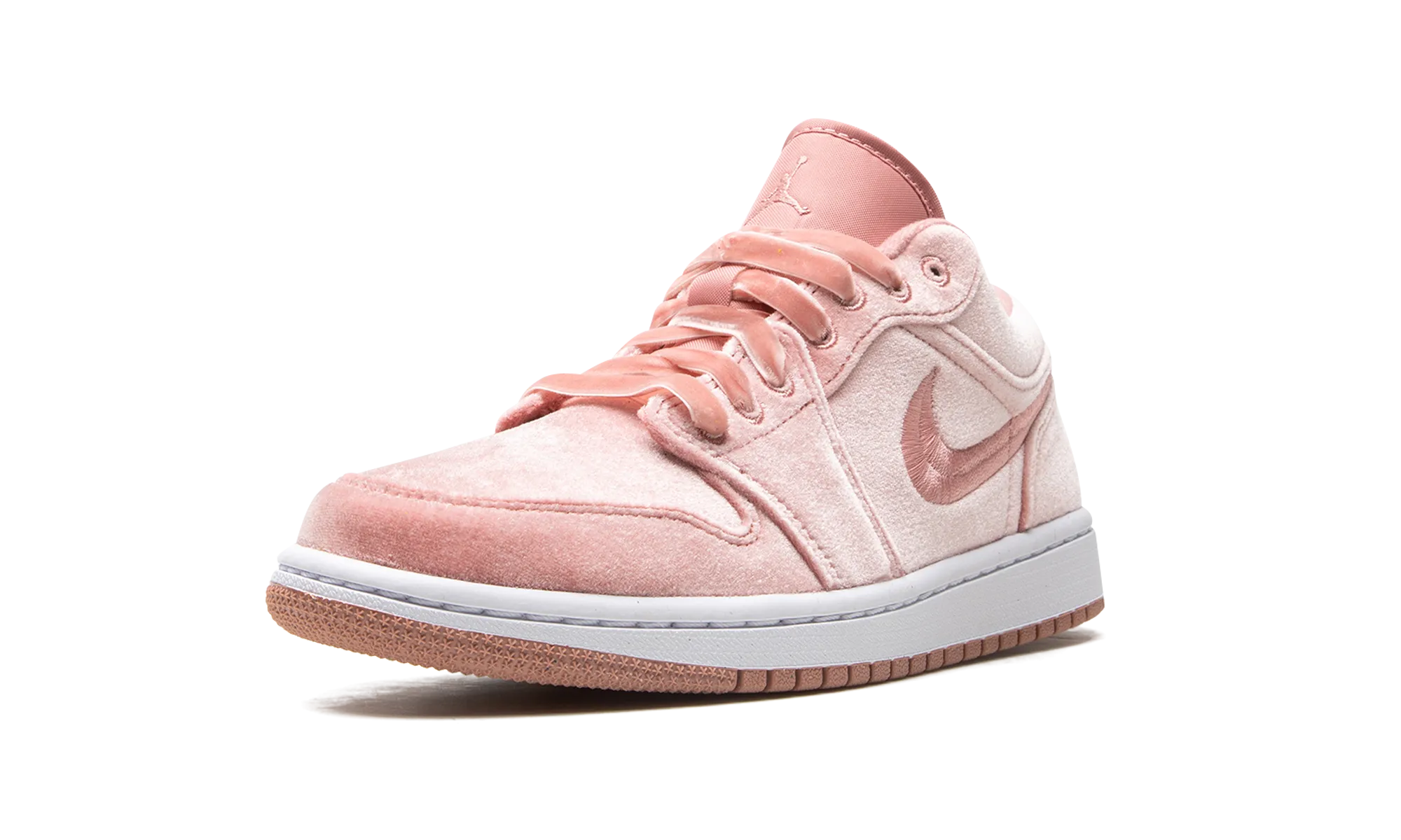 AIR JORDAN 1 LO SE WMNS "Pink Velvet" Calm Motion Fashionable Design