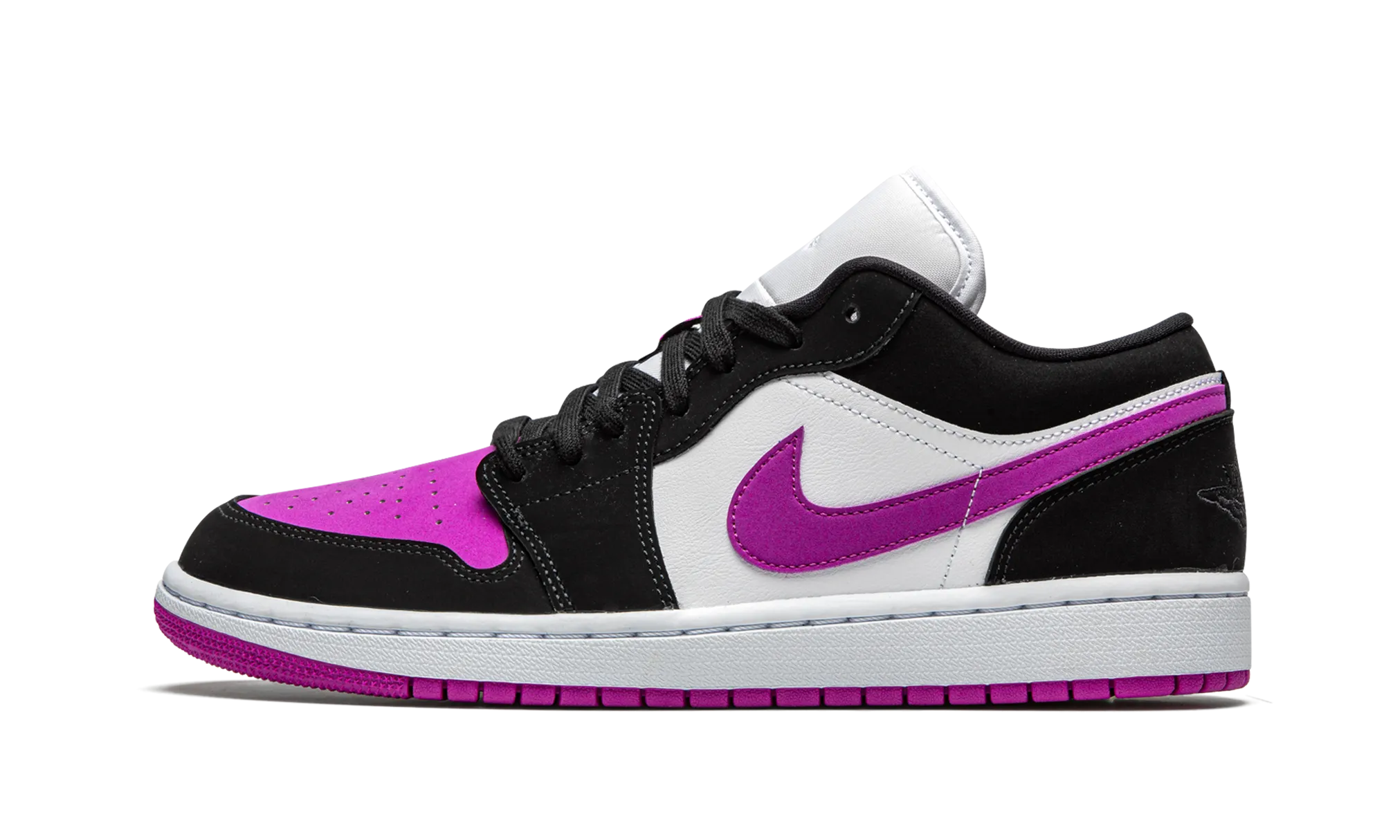 Hybrid Sole AIR JORDAN 1 LO WMNS "Black/ Cactus Flower"