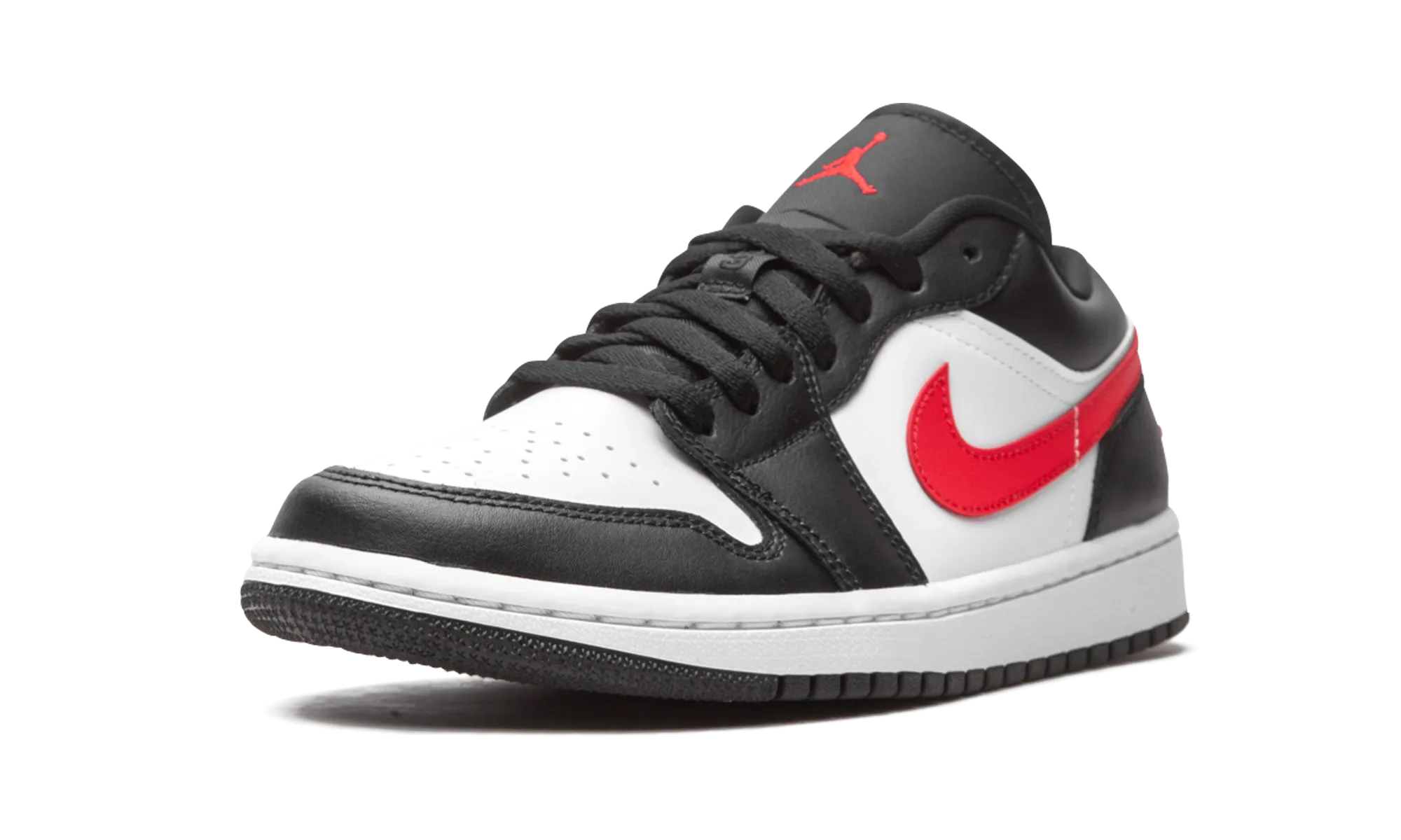 AIR JORDAN 1 LO WMNS "Siren Red / Black / White" Gait Optimized All Surface Traction
