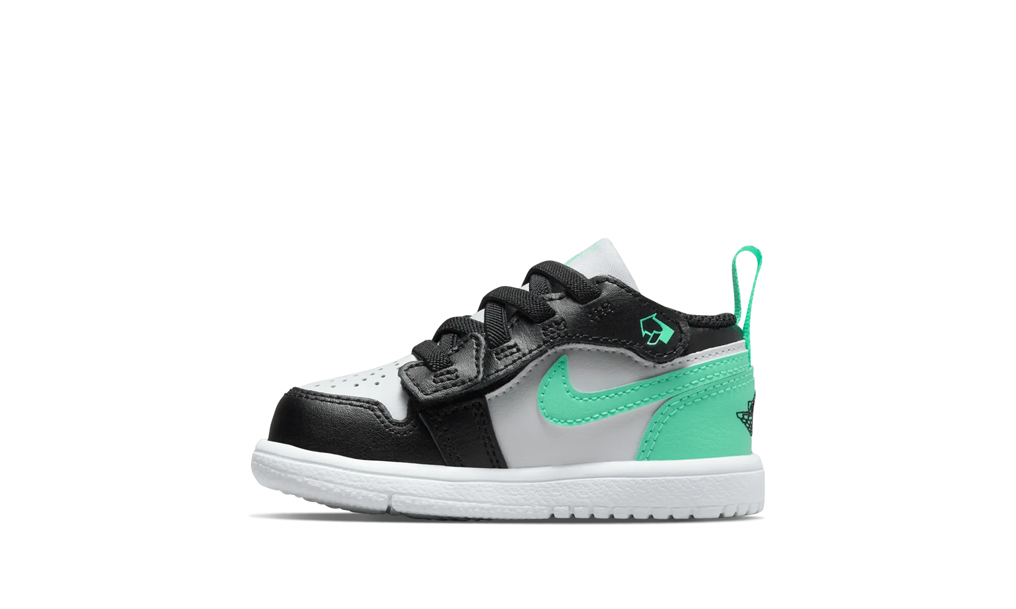 Air Jordan 1 Low Alt TD "White Green Glow" Everyday Form