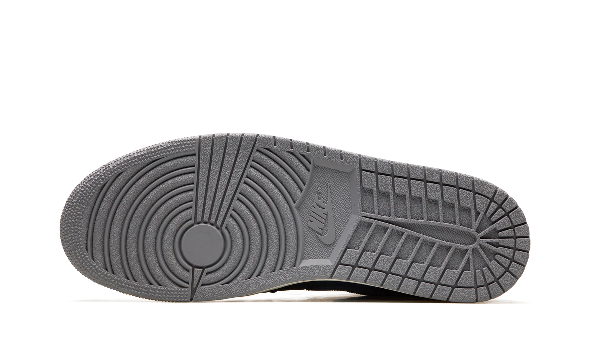 Air Jordan 1 Low Craft "Obsidian" Flexible Tread Pattern