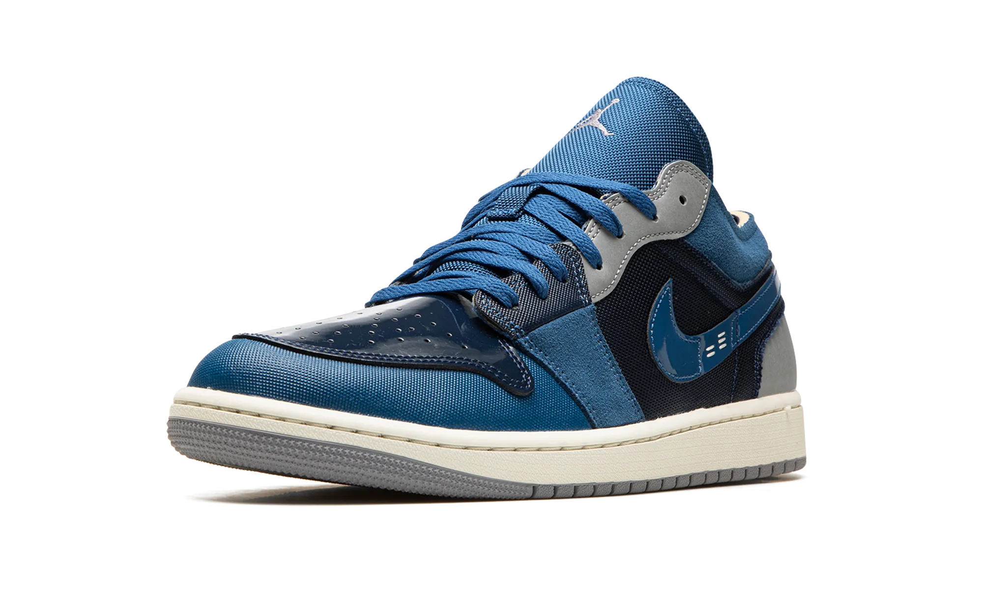 Air Jordan 1 Low Craft "Obsidian" Balance Focus Move Swiftly