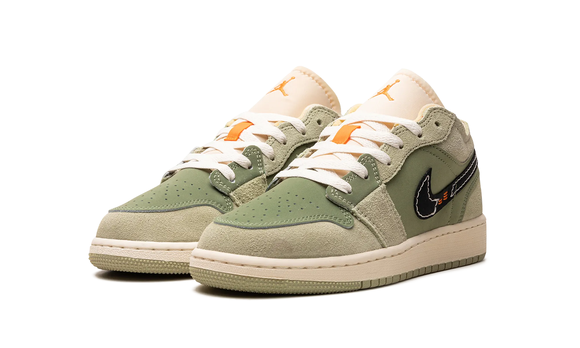comfort features Air Jordan 1 Low Craft SE GS "Light Olive"