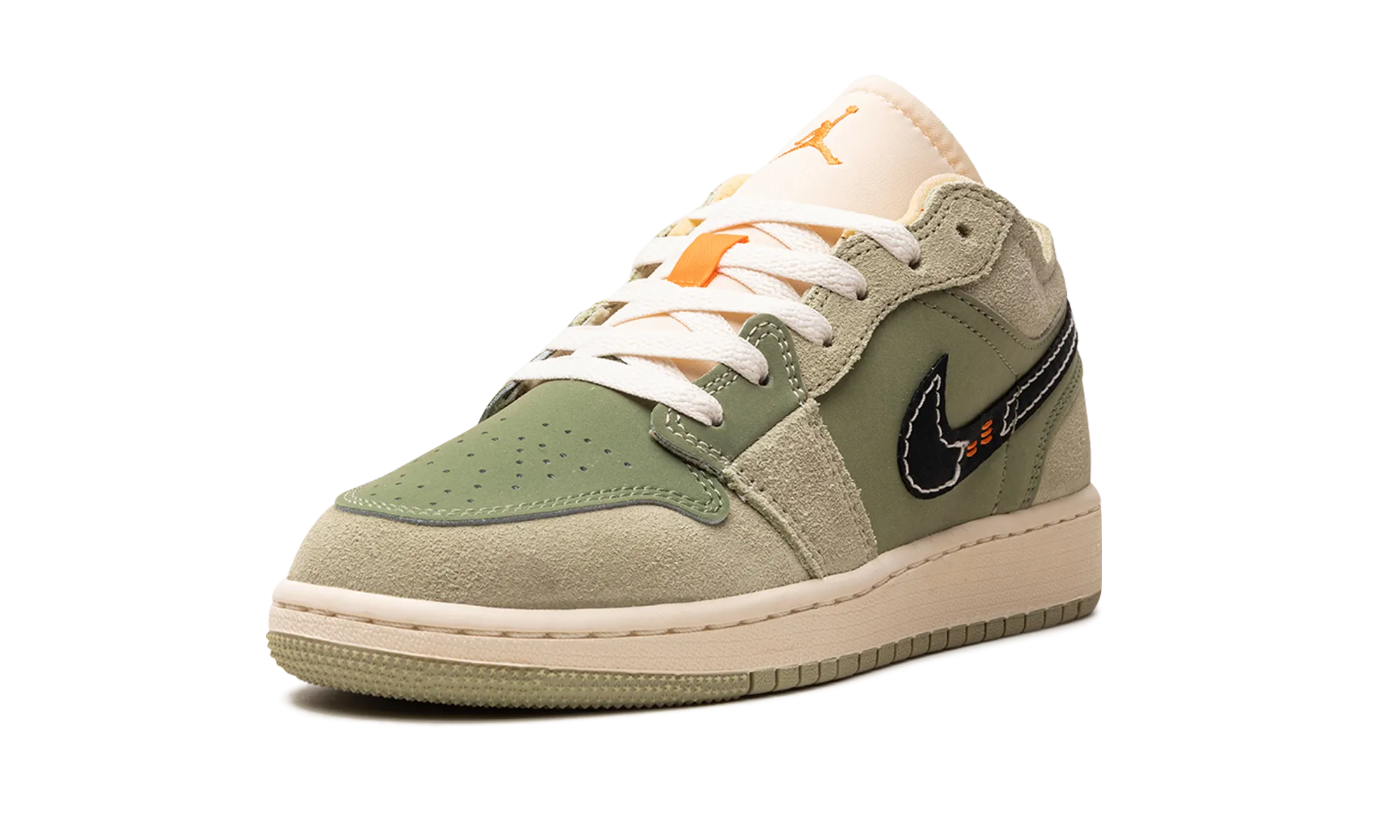 Air Jordan 1 Low Craft SE GS "Light Olive" Balance Walk