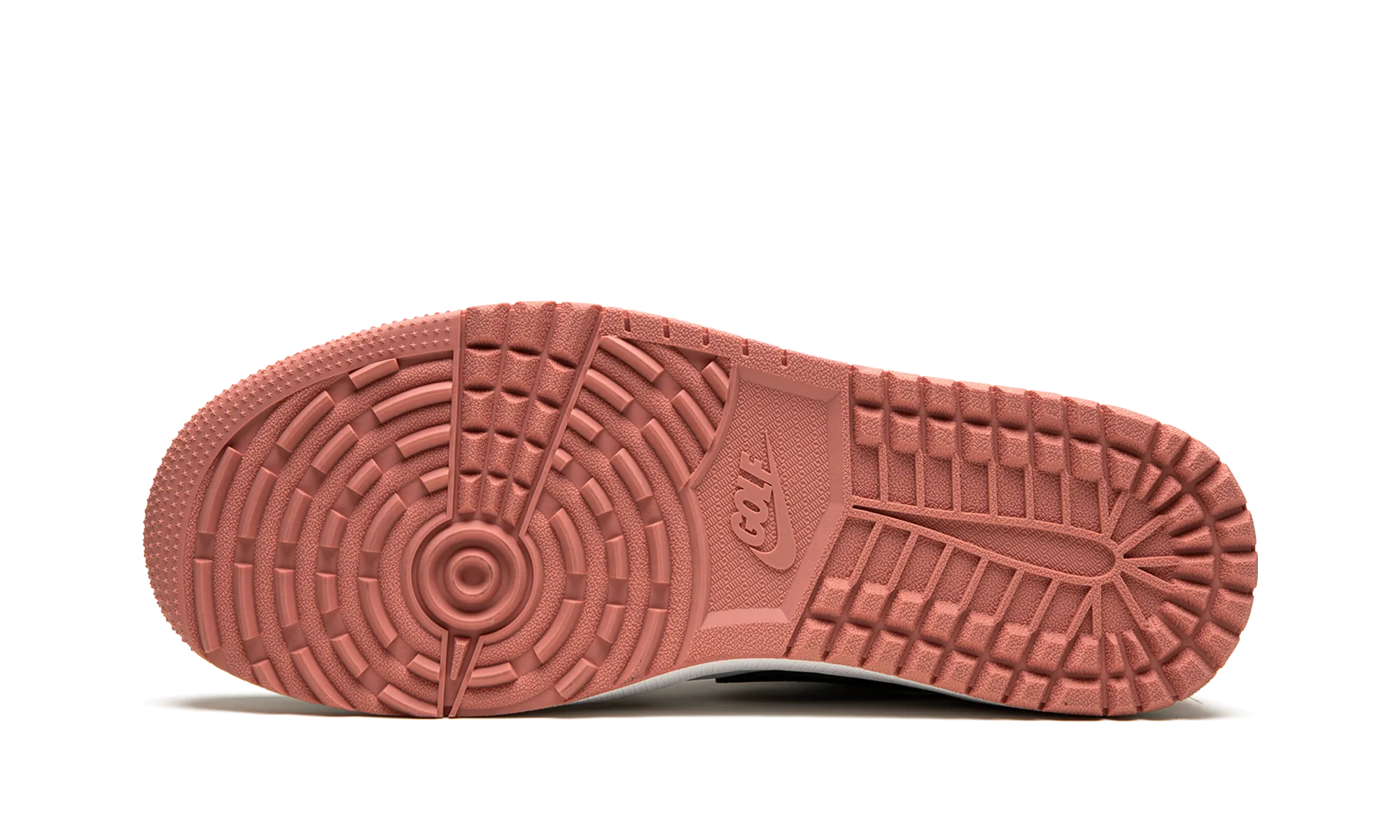 Ankle Collar Padding Weatherproof Design Air Jordan 1 Low Golf "Rust Pink"