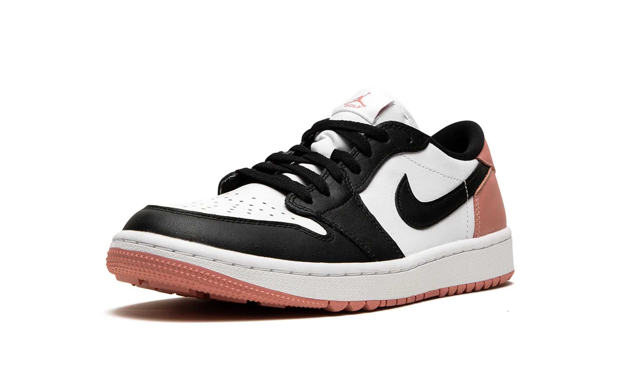 Dynamic Traction Outsoles Air Jordan 1 Low Golf "Rust Pink"