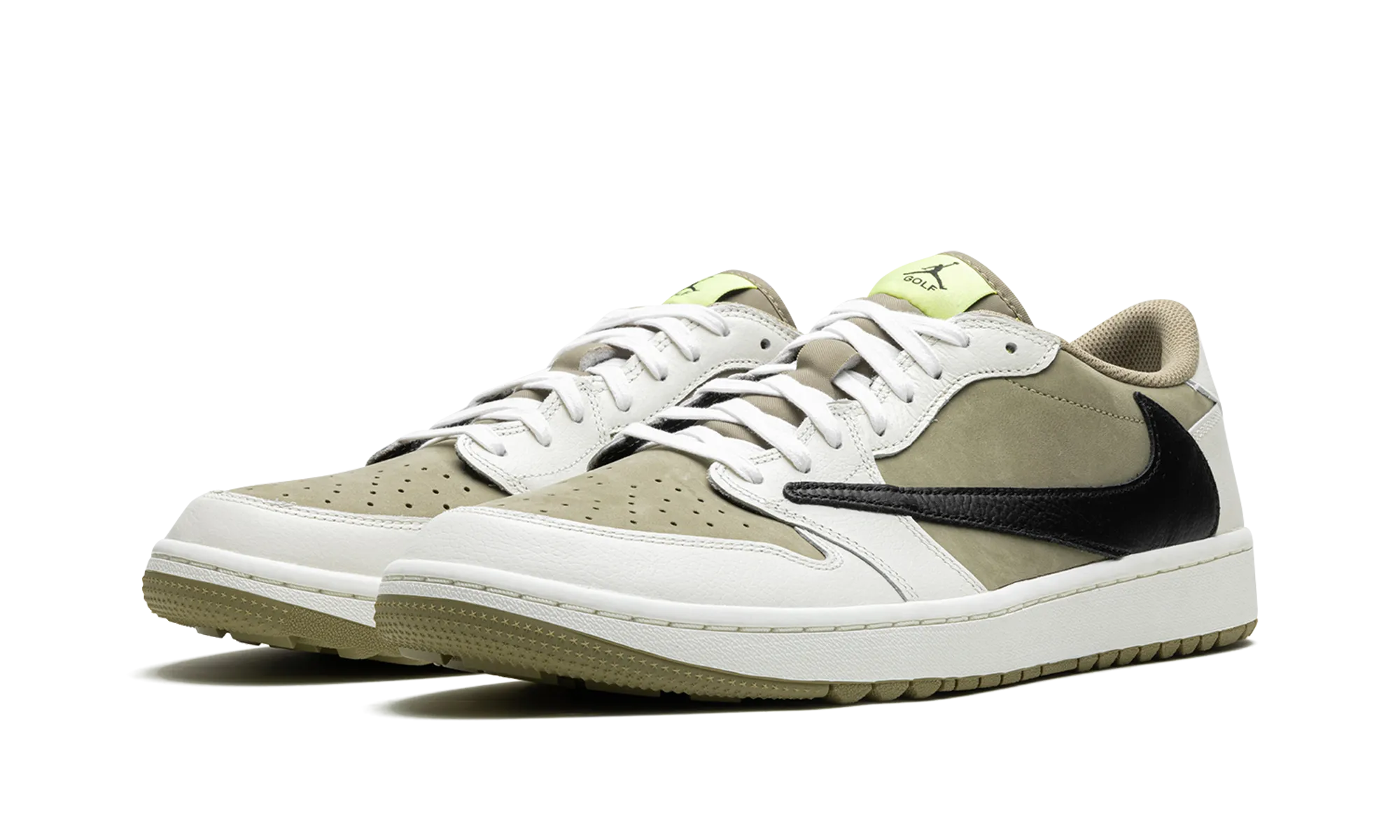 Active Choice Balanced Air Jordan 1 Low Golf "Travis Scott"