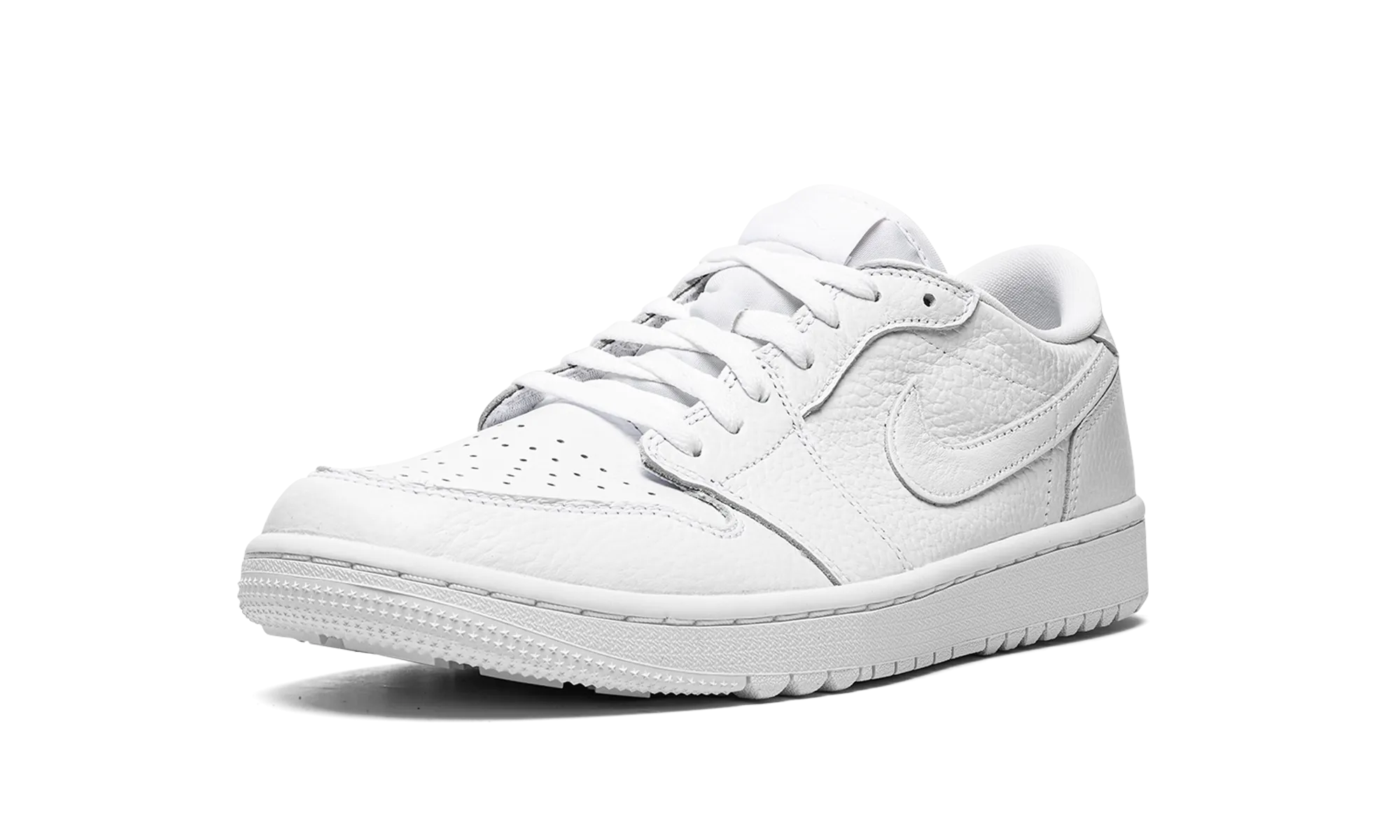 Classic Appeal Air Jordan 1 Low Golf "Triple White"