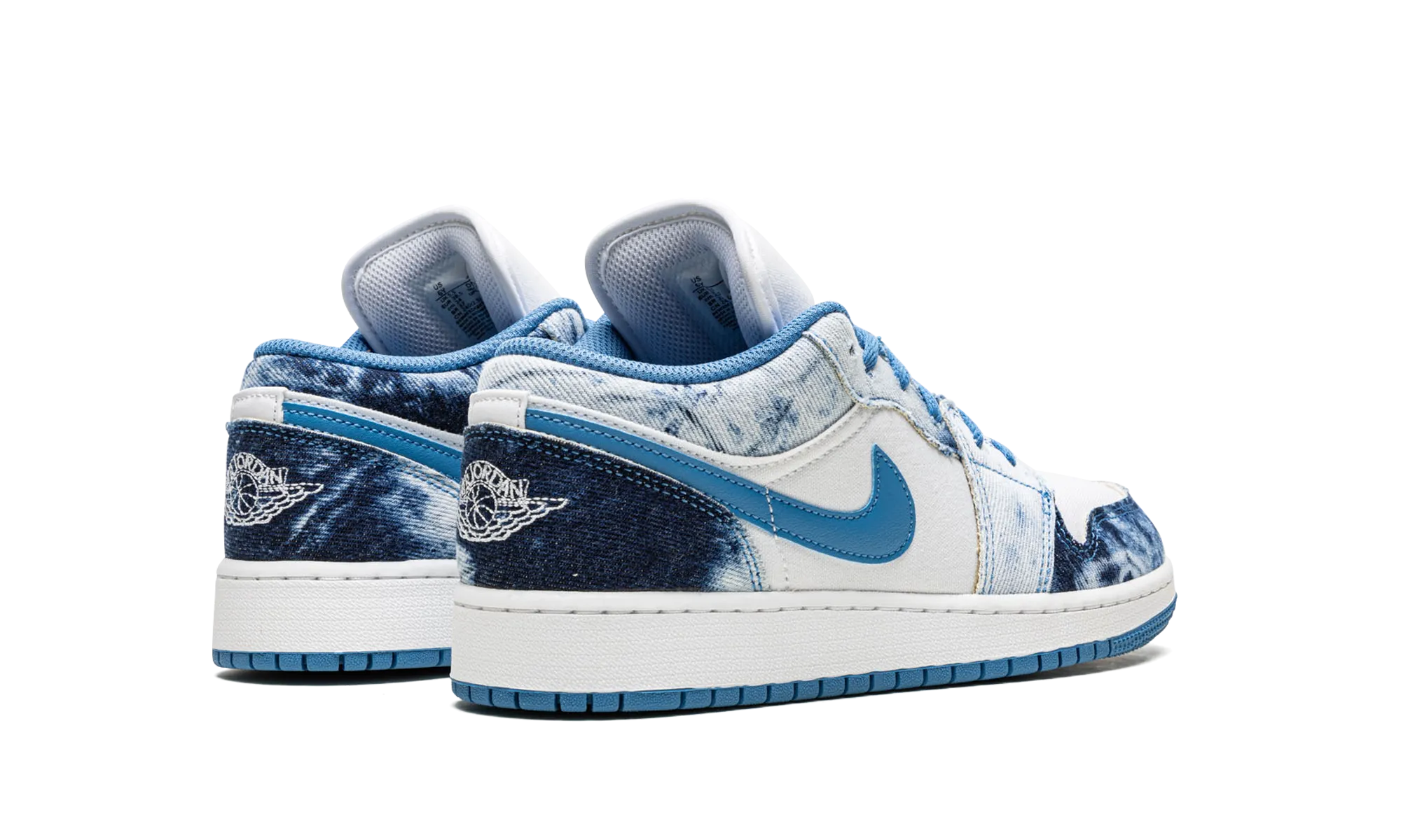 NarrowFit AIR JORDAN 1 LOW GS "Acid Wash Denim"