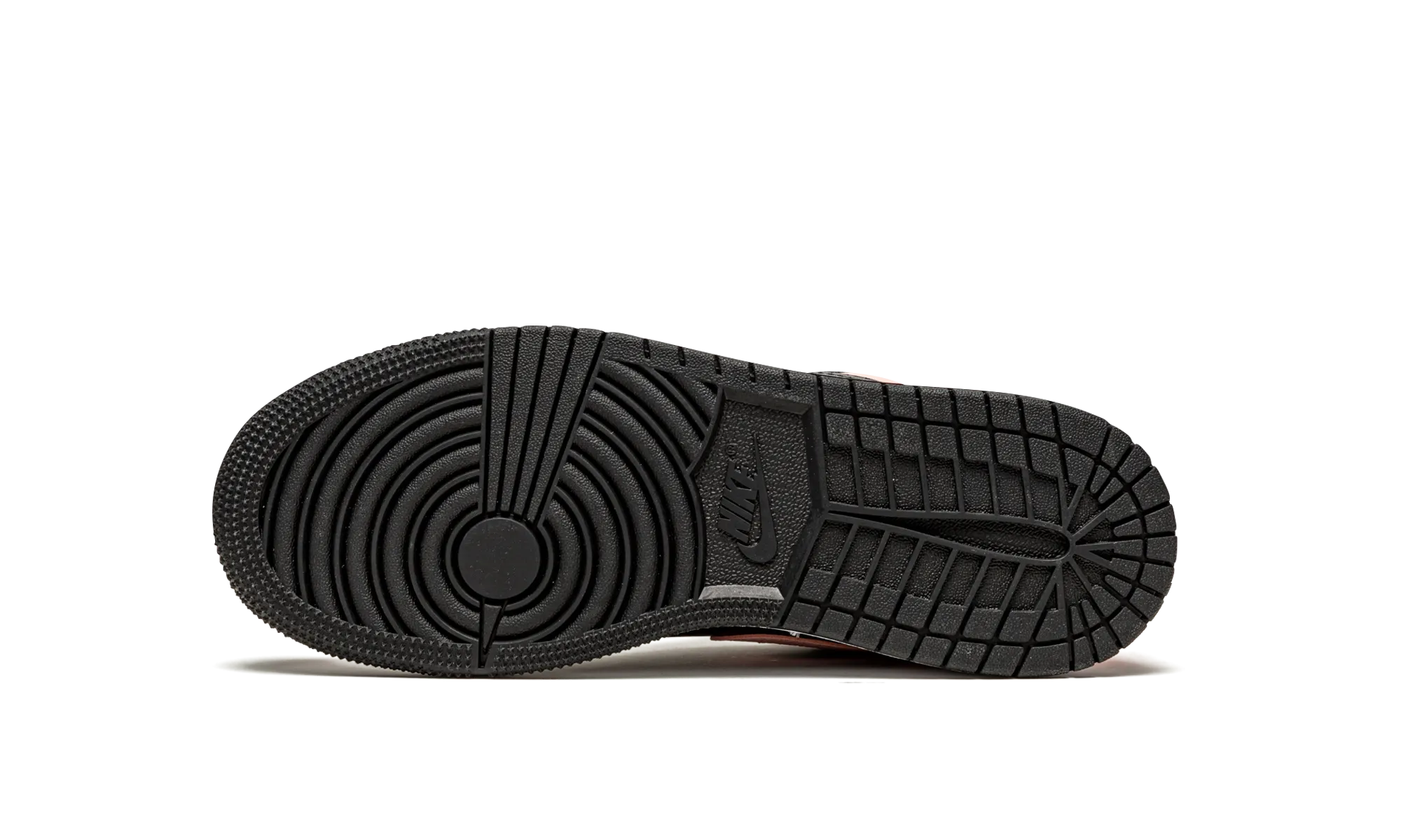 Knit Fabric Design Air Jordan 1 Low GS "Black / Arctic Orange"