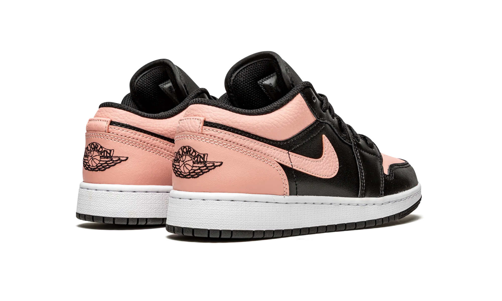 Anti Slip Groove Pattern Air Jordan 1 Low GS "Black / Arctic Orange"