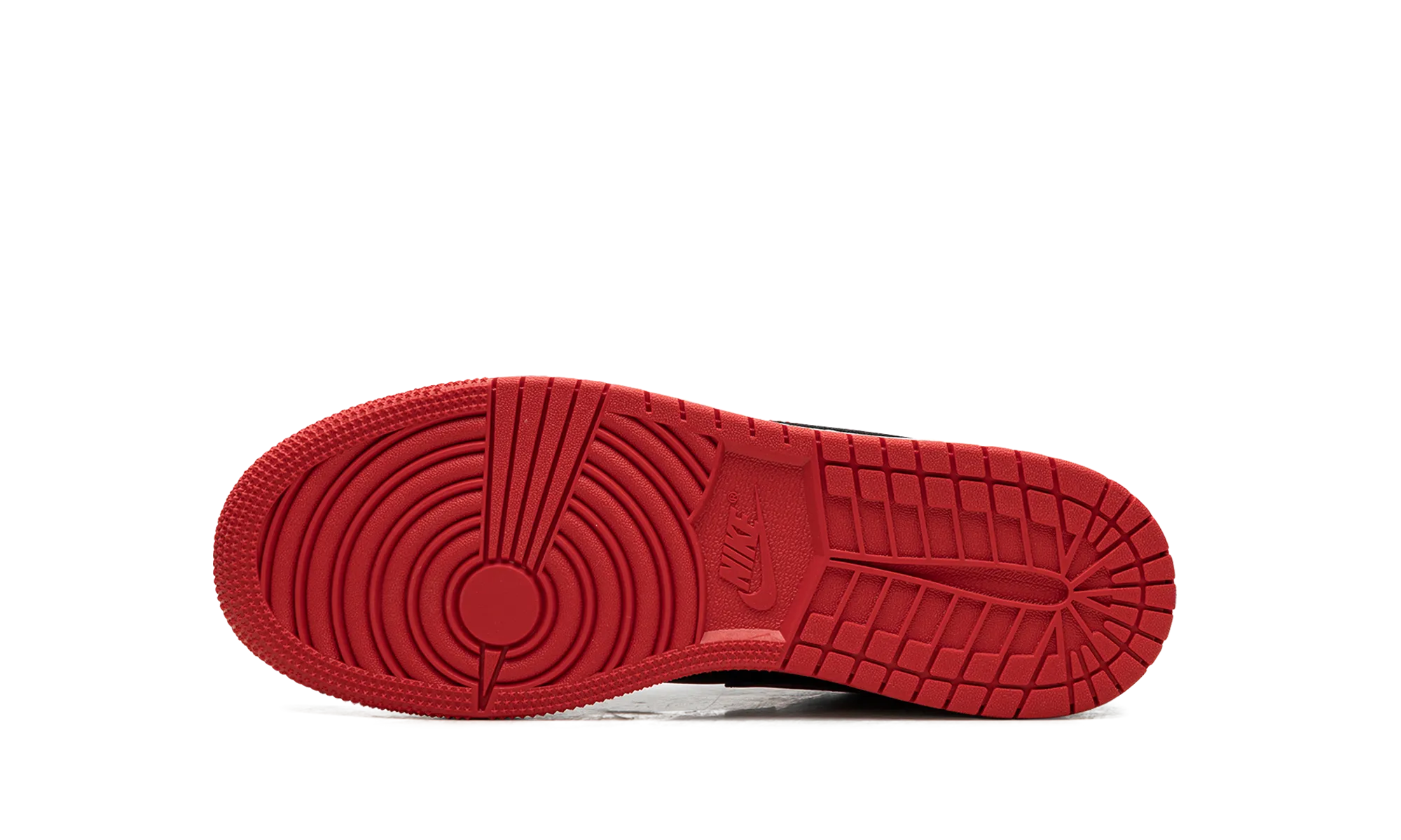 Air Jordan 1 Low GS "Black / Fire Red" Strong Stitching