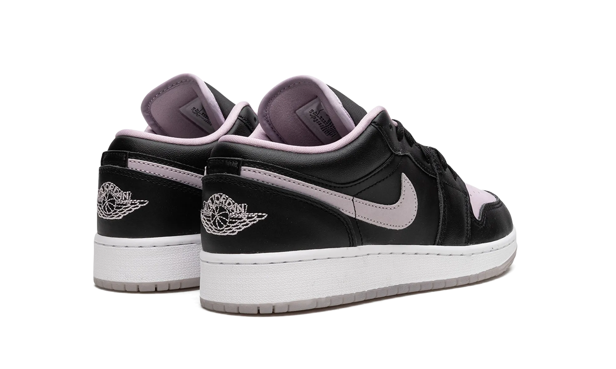 Air Jordan 1 Low GS "Black Iced Lilac" Anti   Slip Feature