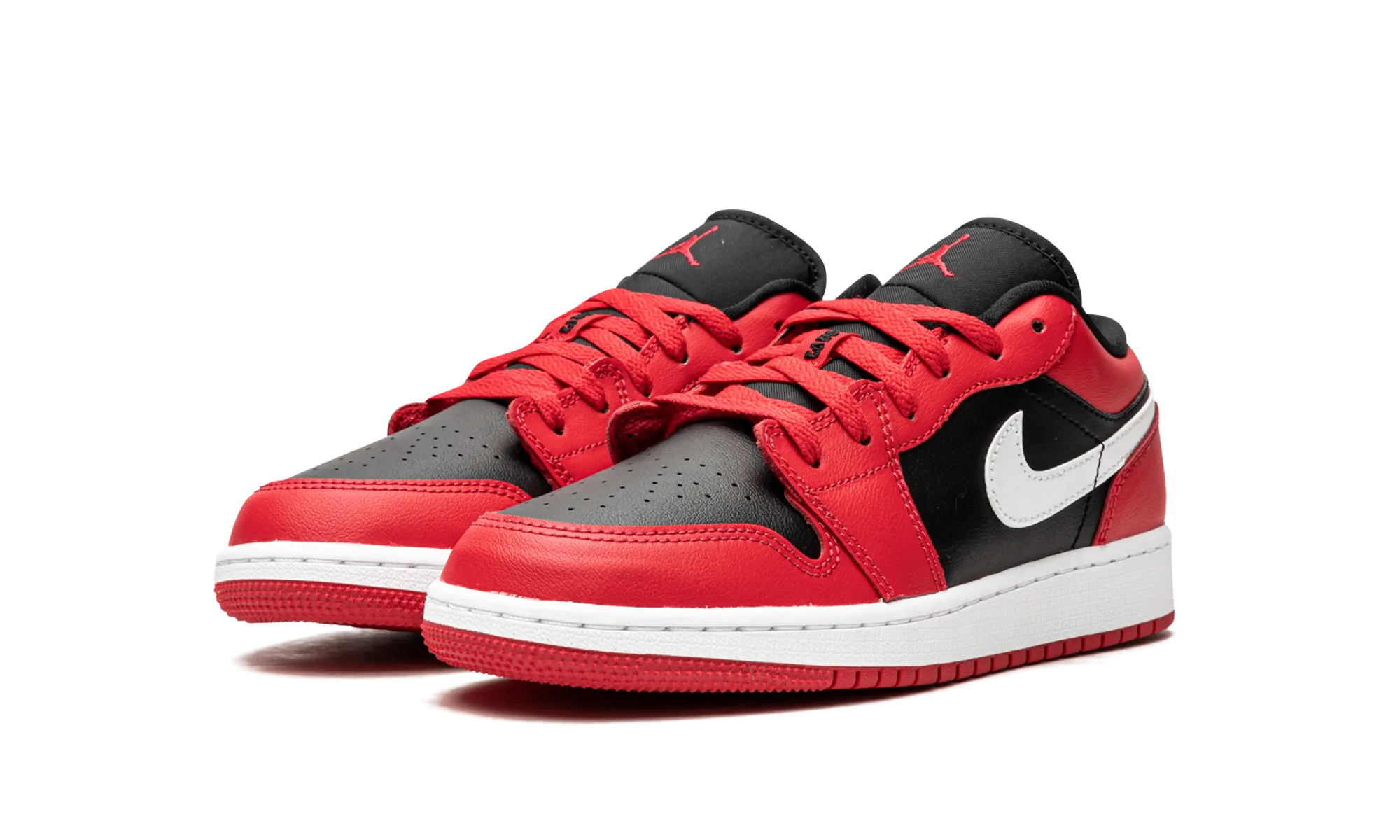 Orthotic Compatible Comfortable Use Air Jordan 1 Low GS "Black / Very Berry"