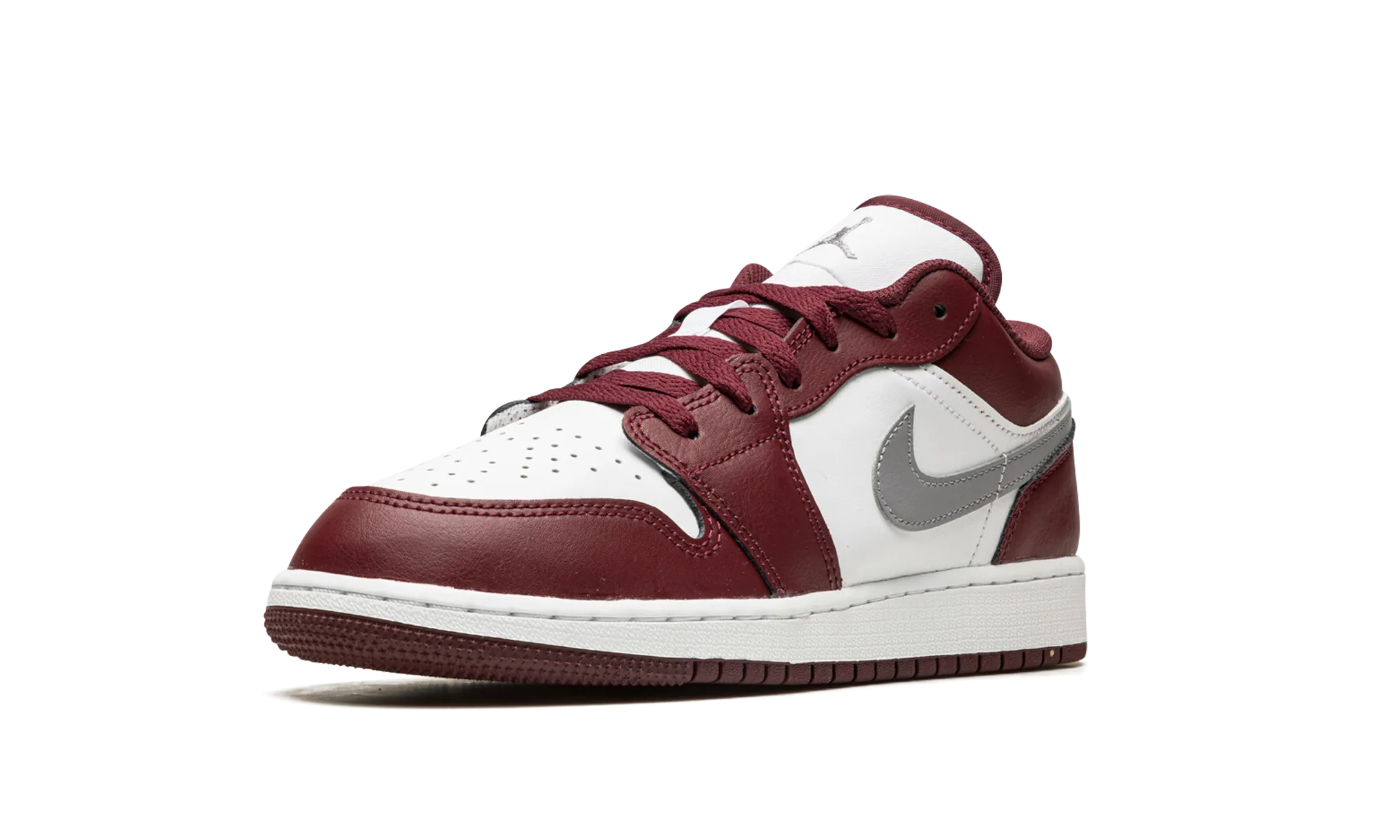 Variable Lace Lock Air Jordan 1 Low GS "Bordeaux"