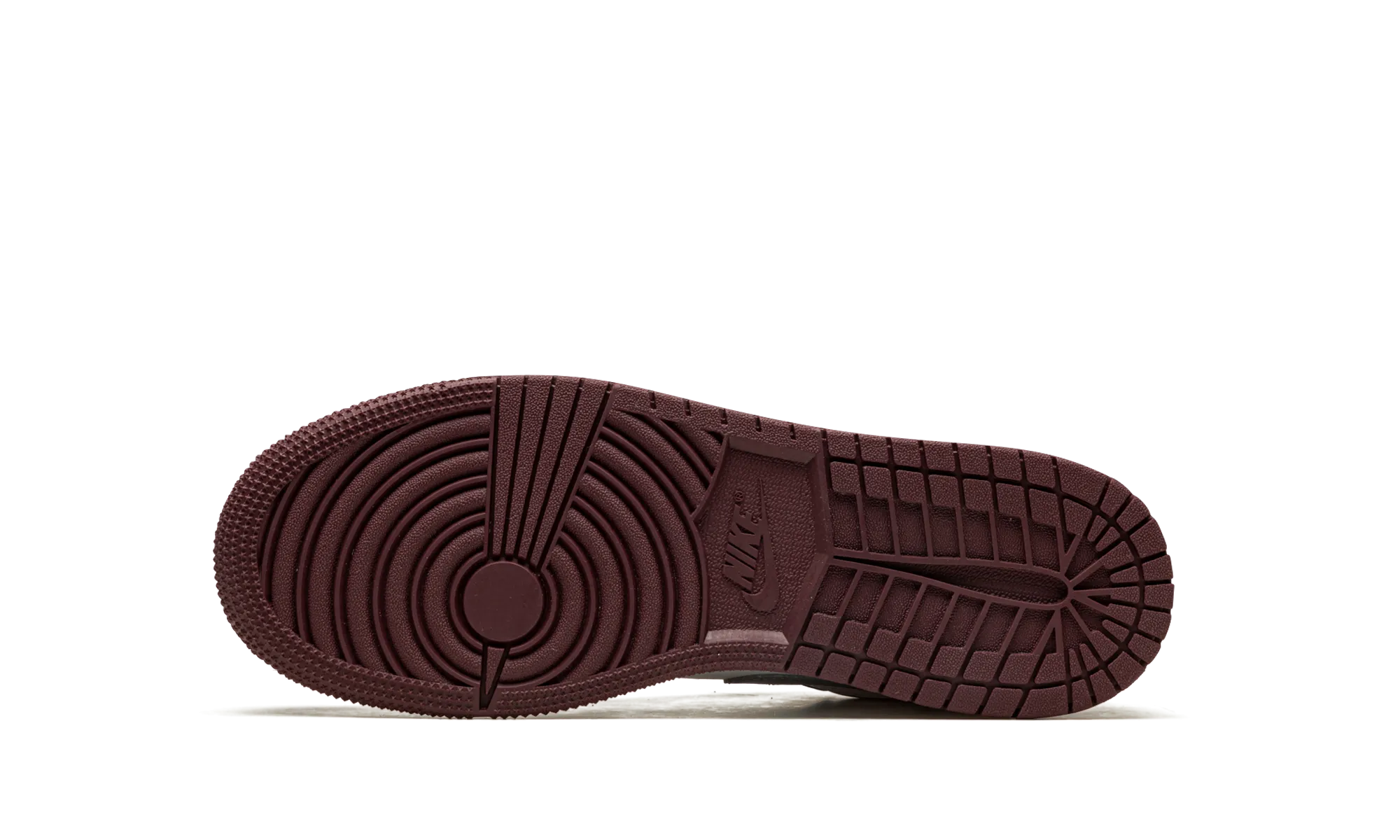 Air Jordan 1 Low GS "Bordeaux" Aerodynamic Shape