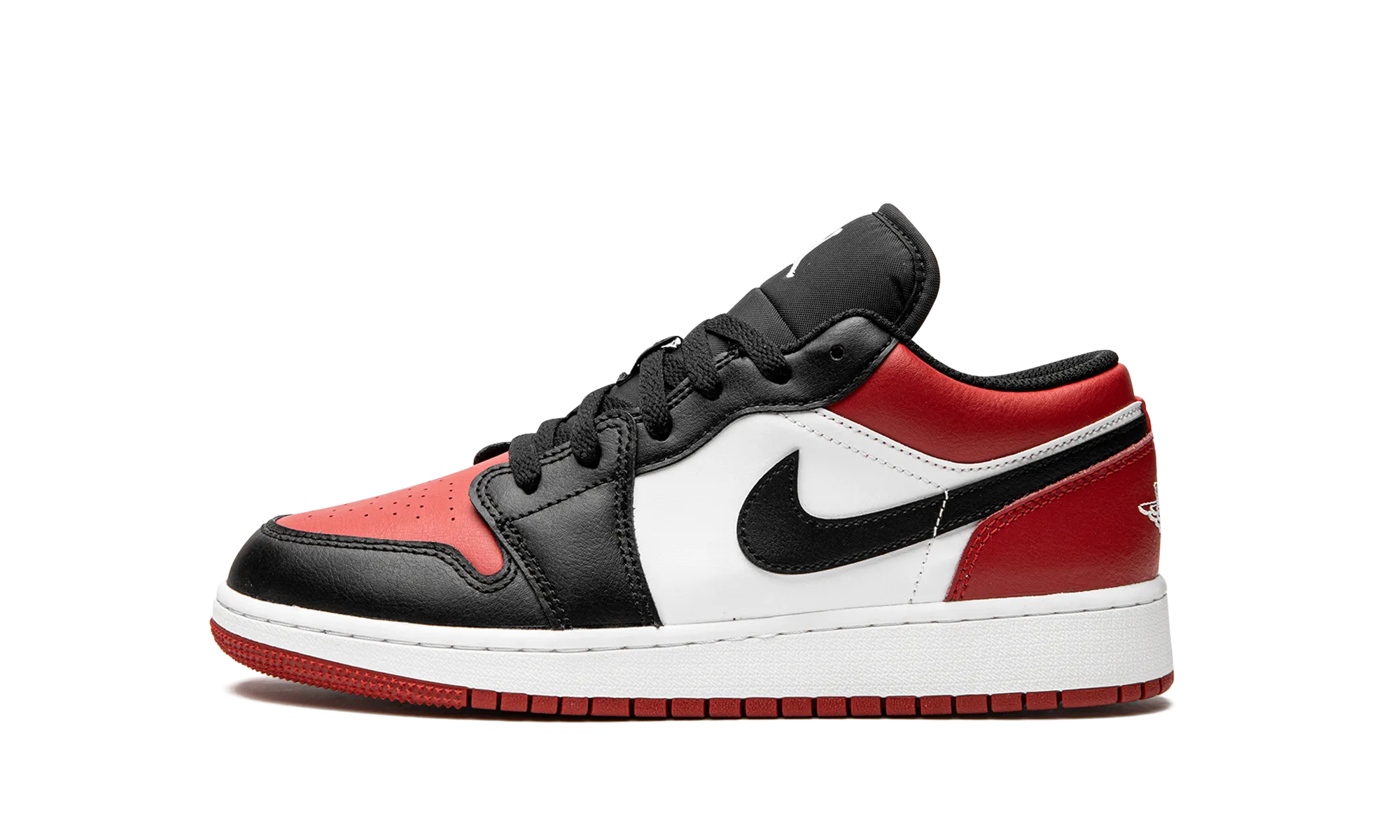 Modern Routine Grip Control Air Jordan 1 Low GS "Bred Toe"