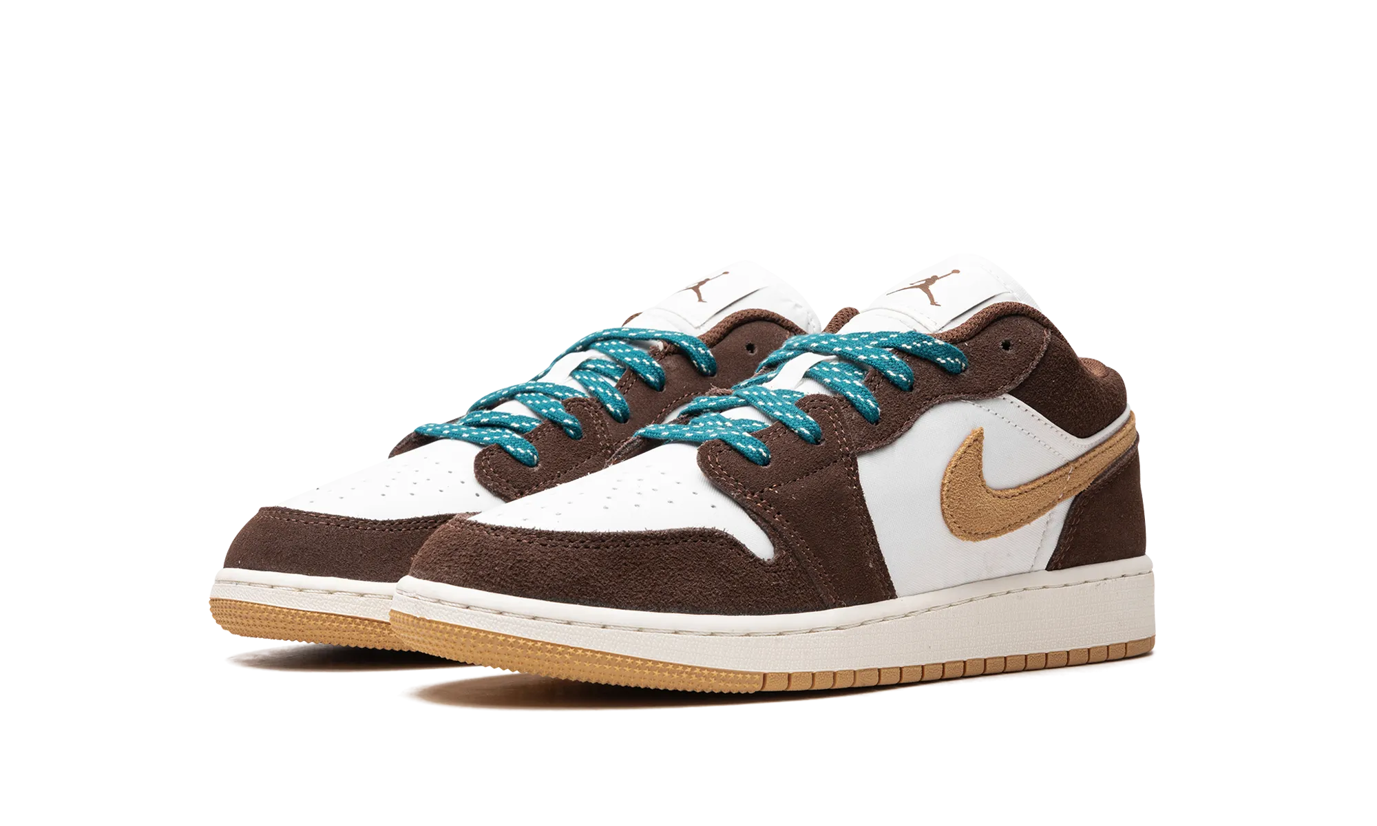 Insole Support Padded Tongue Design Air Jordan 1 Low GS "Cacao Wow"