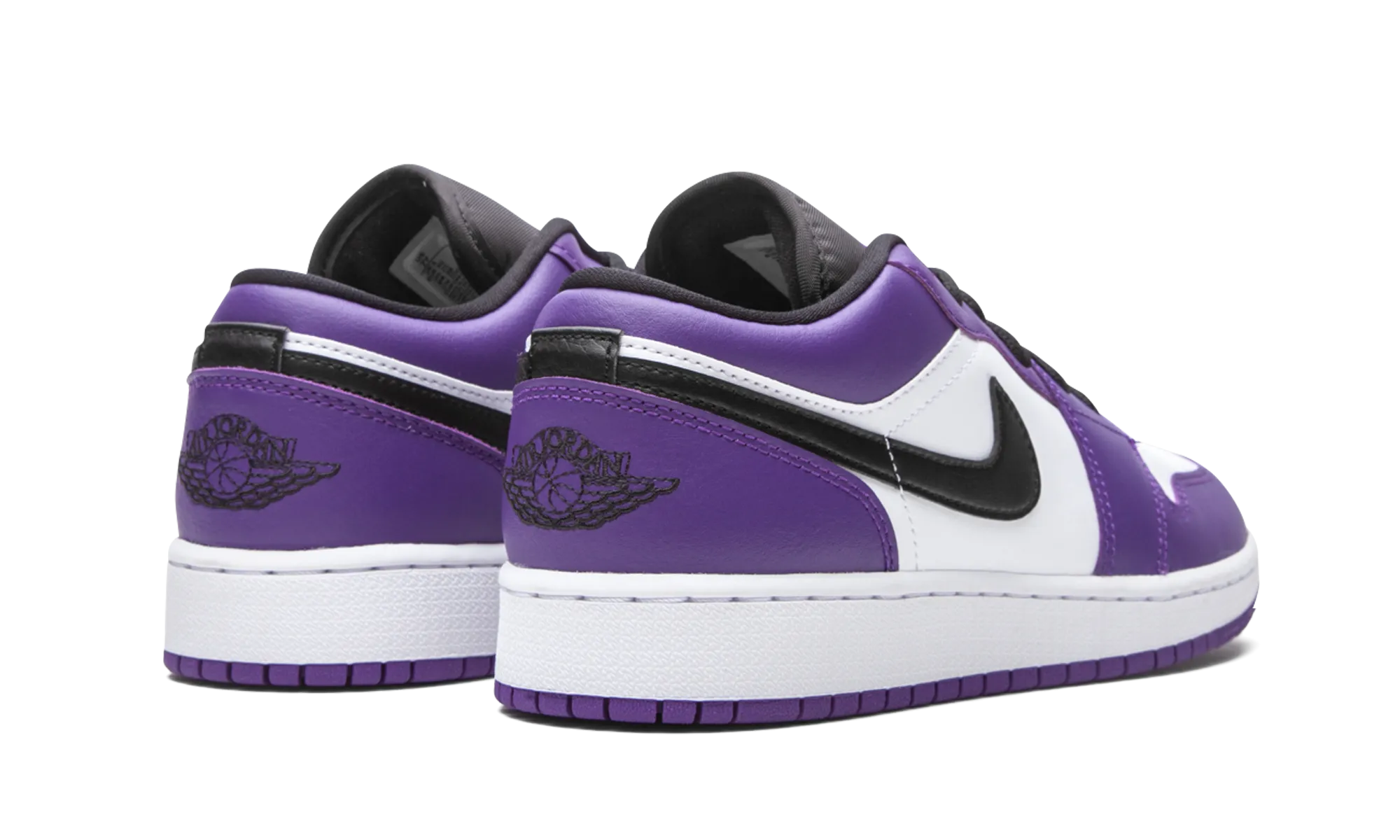 Air Jordan 1 Low GS "Court Purple" Quick Feel Foot Arch