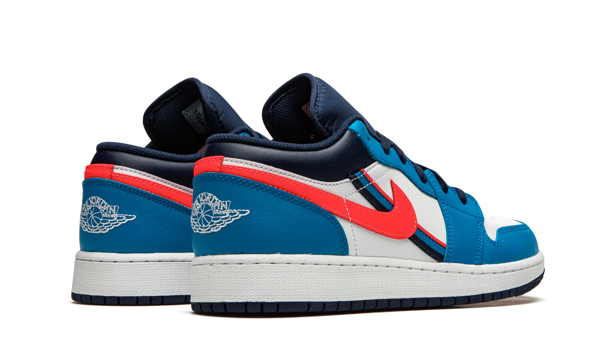 Air Jordan 1 Low GS "Game Time" Iconic Style Friction Resistant Materials
