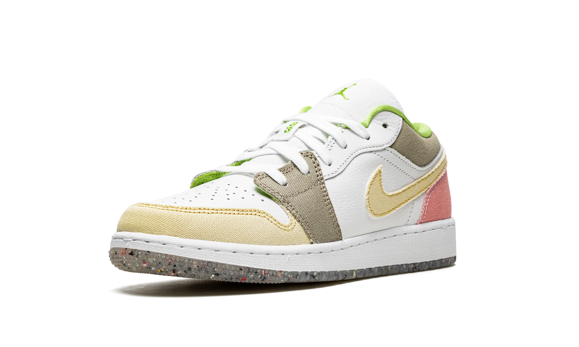 Air Jordan 1 Low GS "Multicolor Pastel Grind" Style Runner Workout Flow
