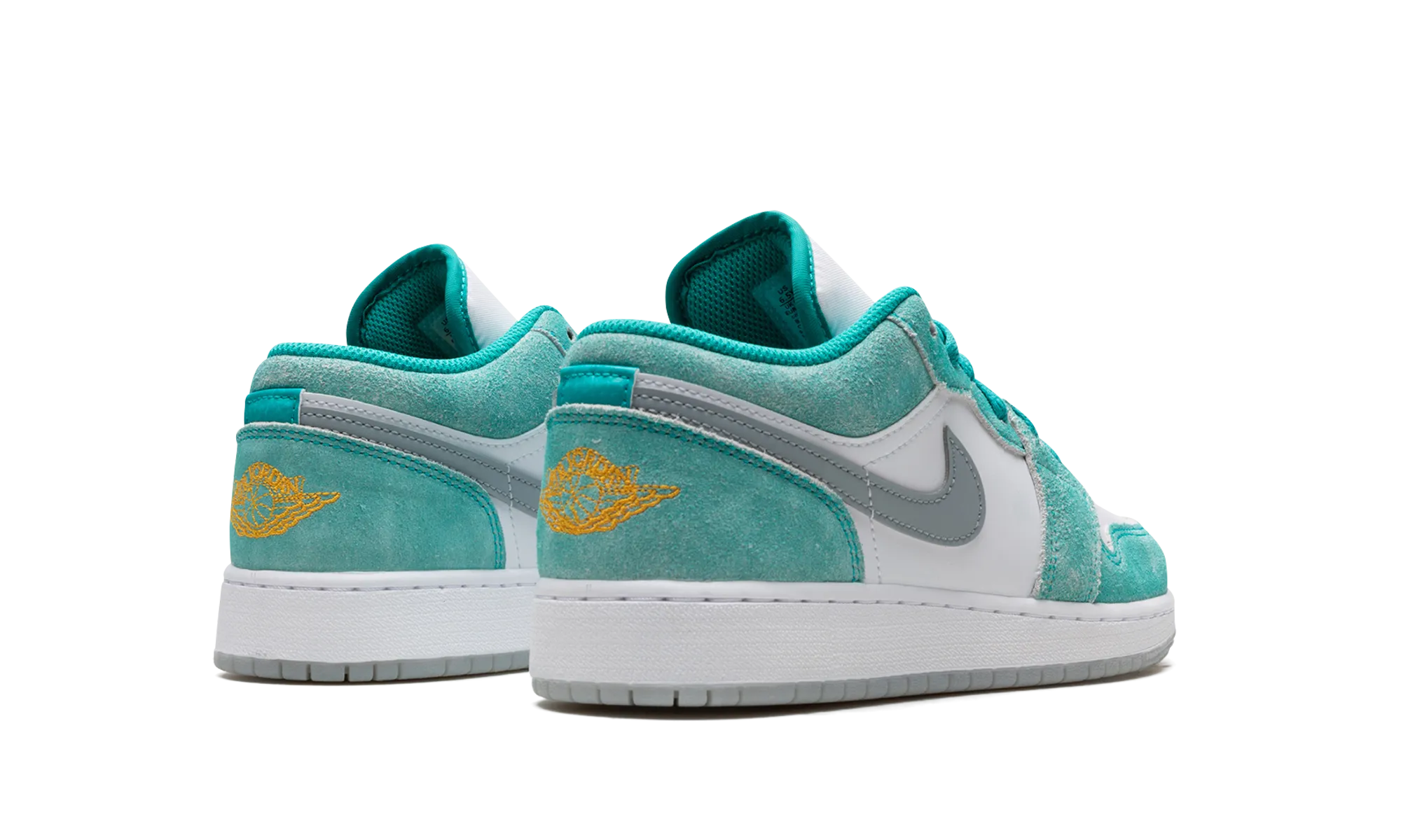 AIR JORDAN 1 LOW GS "NEW EMERALD" Comfort Runner Bouncy midsole