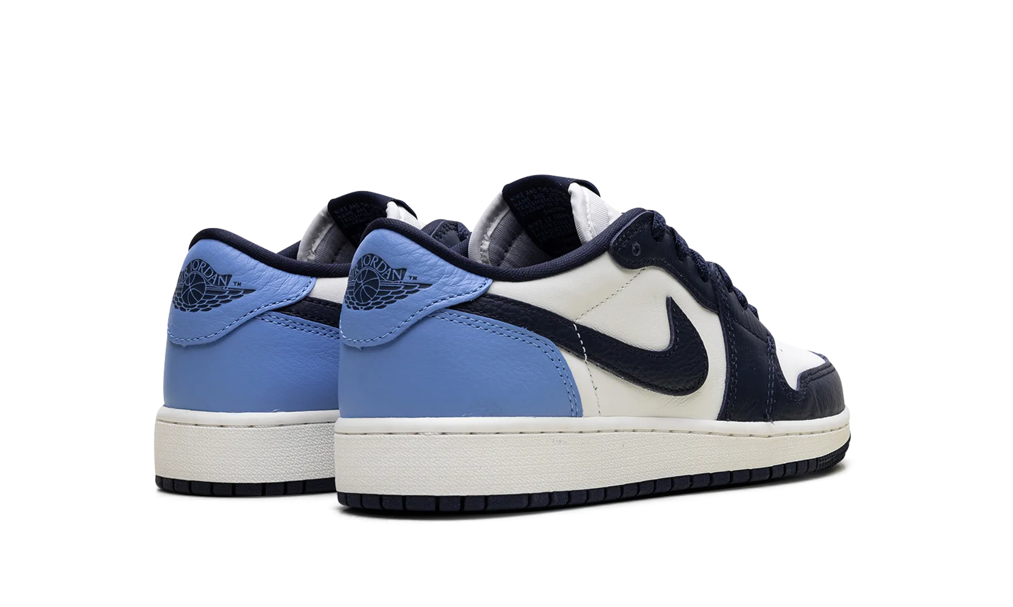Comfort Frame Air Jordan 1 Low GS "Obsidian"