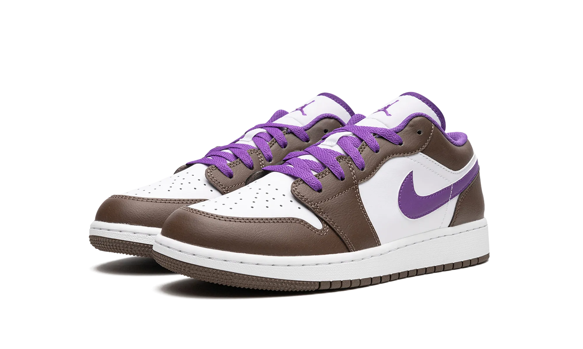 Air Jordan 1 Low GS "Palomino / Wild Berry" High Cushioning