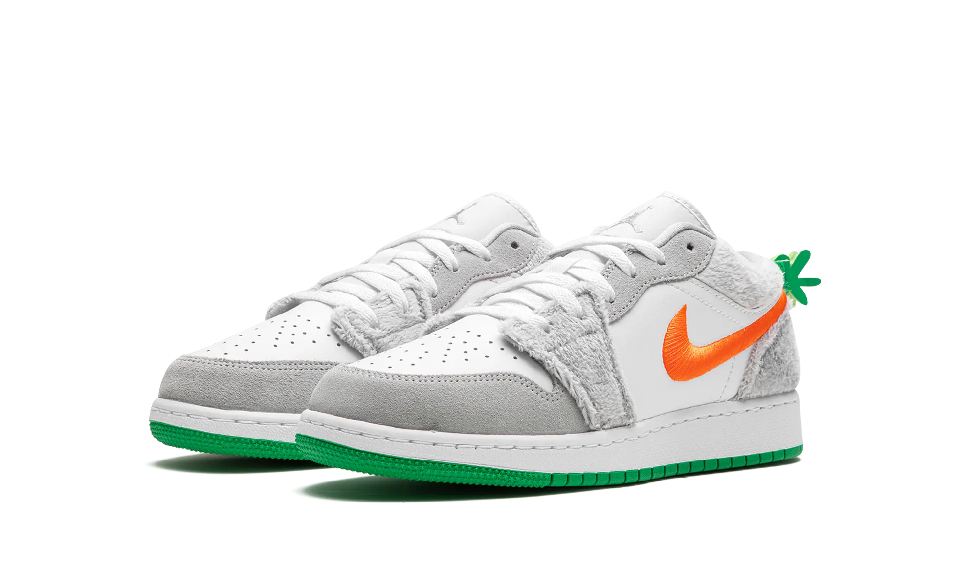 Air Jordan 1 Low GS "Rabbit" Breathable panel Vibration Dampening