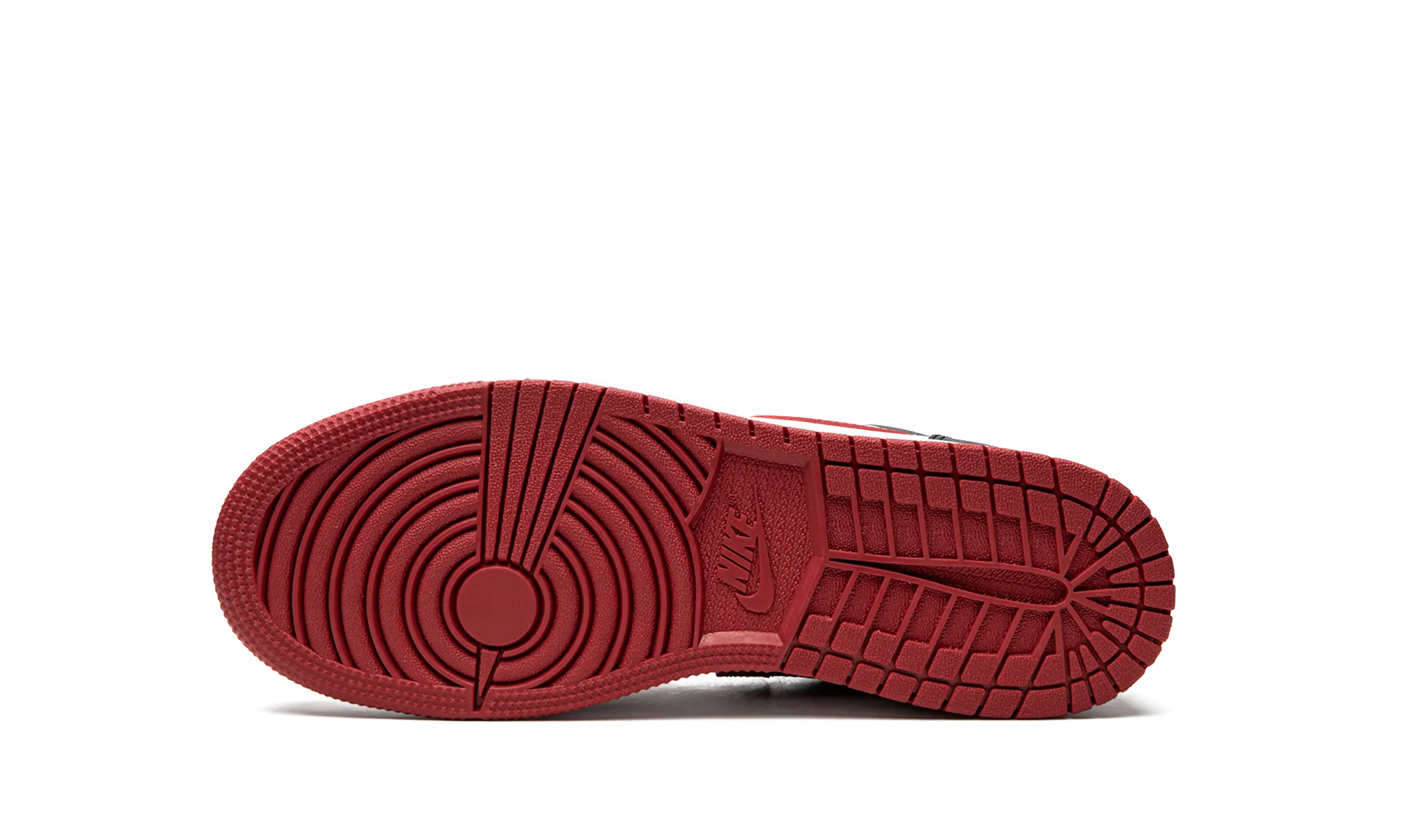 Air Jordan 1 Low GS "Reverse Black Toe" Easy On And Off Microfiber Insole